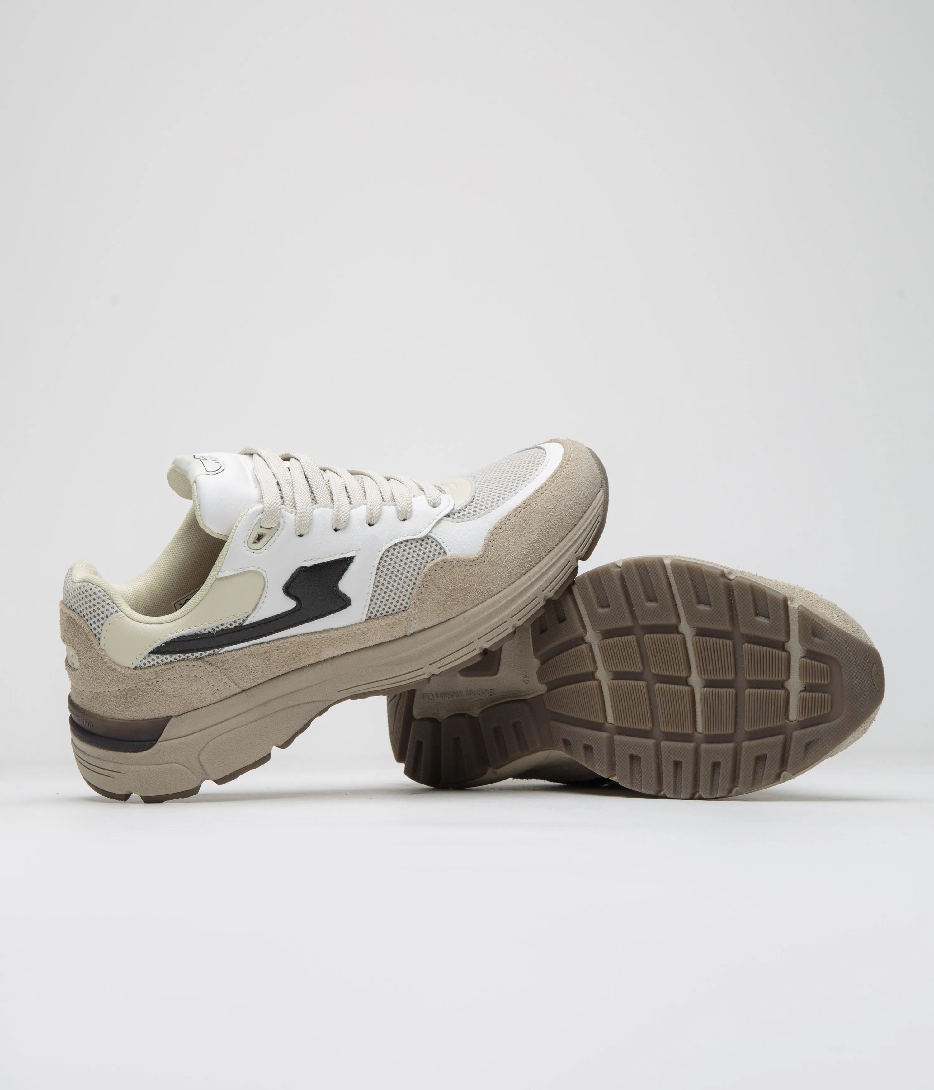 Chaussures Stepney Workers Club Amiel S-Strike Geo-Fusion - Hiver / Blanc Chaussures Stepney Workers Club