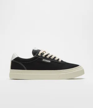 Stepney Workers Club Dellow 02 Cup Canvas Shoes - Black Stepney Workers Club Shoes