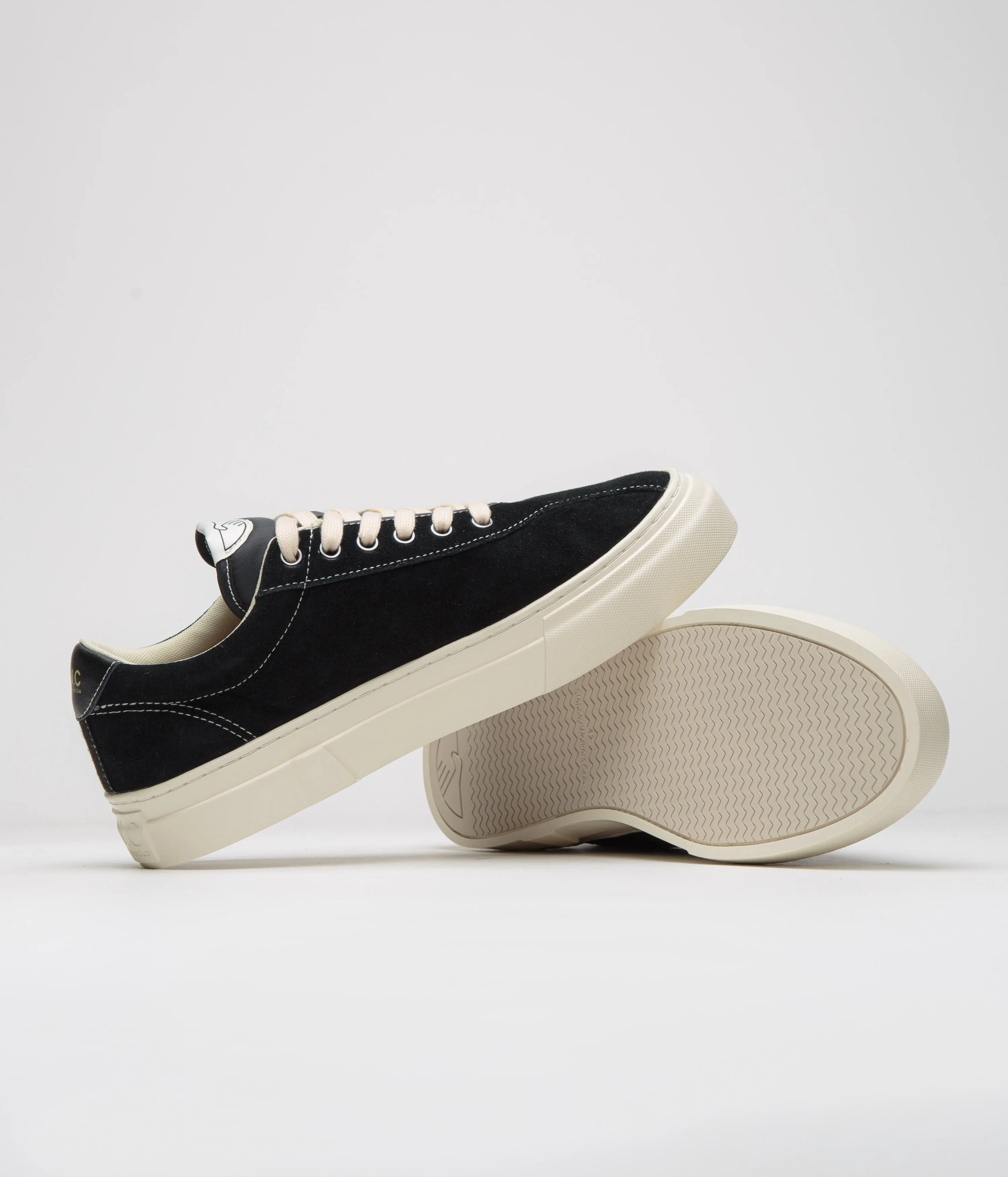 Chaussures Stepney Workers Club Dellow 02 Cup - Noir / Blanc Chaussures Stepney Workers Club