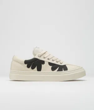 Stepney Workers Club Dellow Cupsole Shroom Hands Shoes - Ecru / Black Stepney Workers Club Shoes
