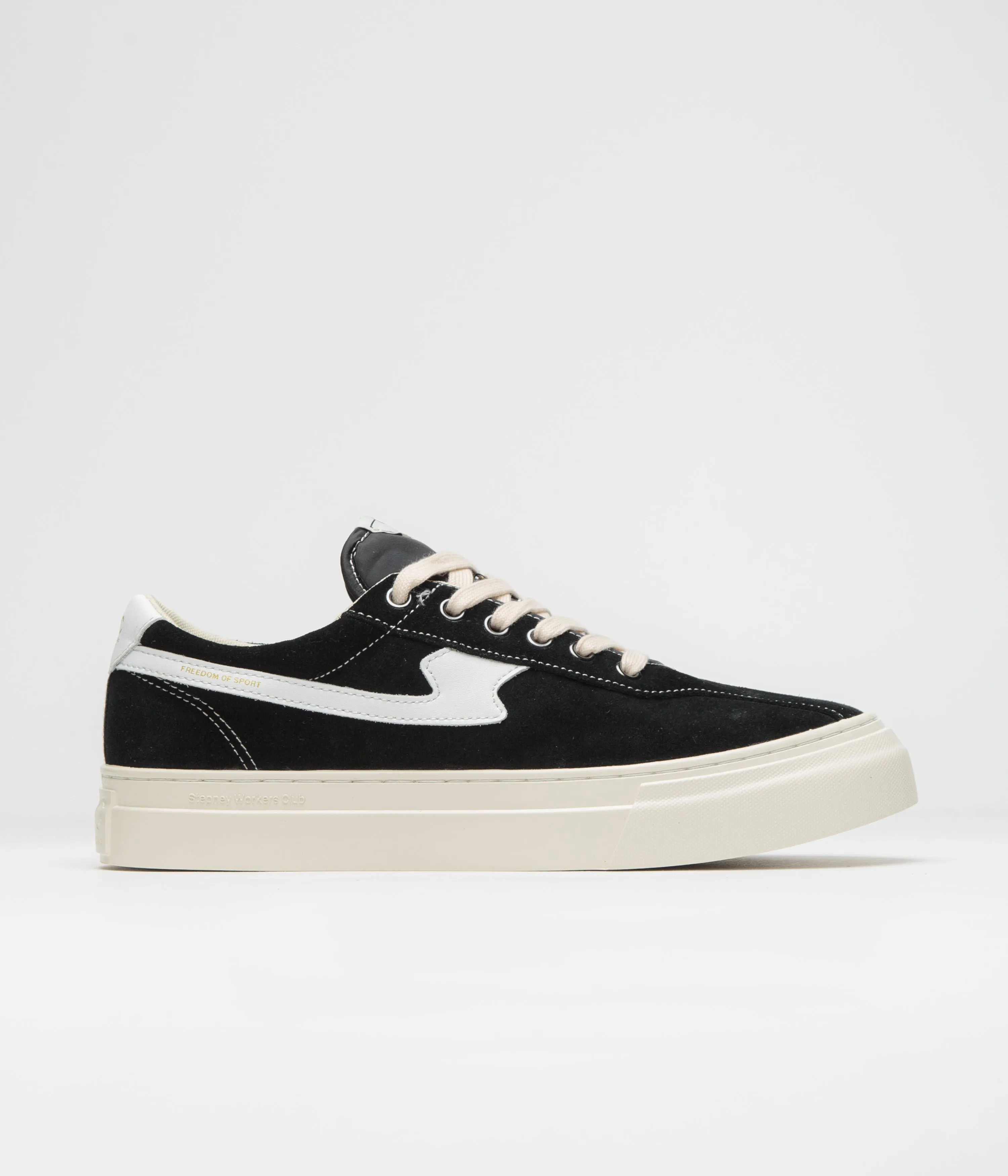 Chaussures Stepney Workers Club Dellow S-Strike Cup - Noir / Blanc Chaussures Stepney Workers Club