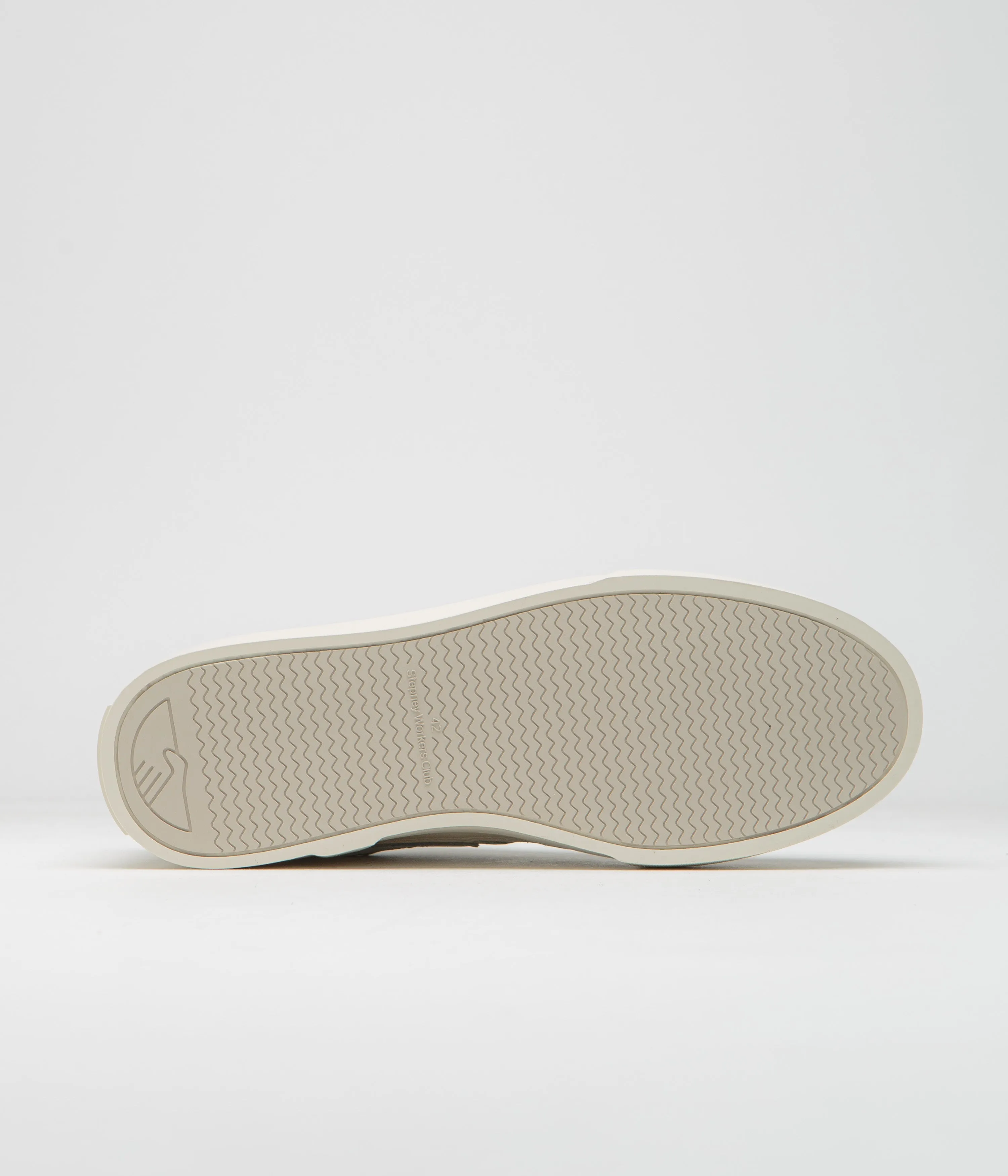 Stepney Workers Club Chaussures en cuir Pearl S-Strike - Écru / Blanc Stepney Workers Club