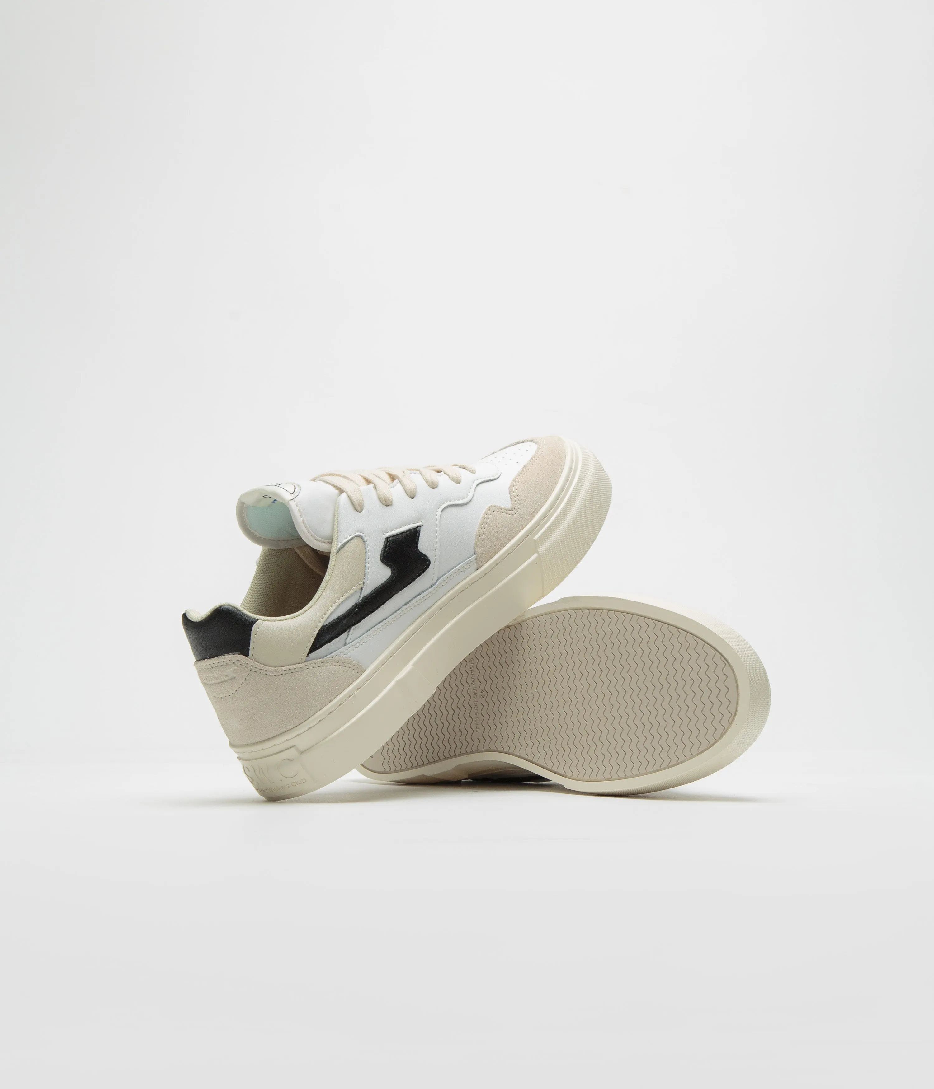 Stepney Workers Club Chaussures en cuir Pearl S-Strike - Chaussures Stepney Workers Club Noir Printemps