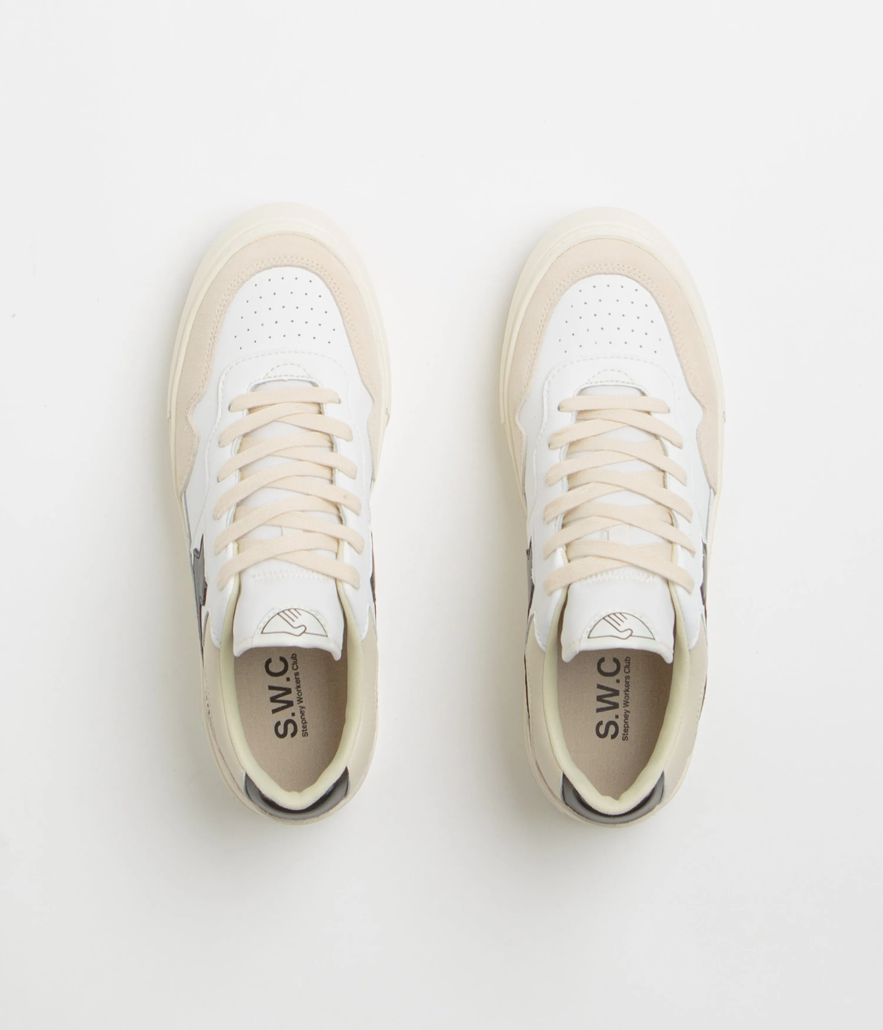Stepney Workers Club Chaussures en cuir Pearl S-Strike - Chaussures Stepney Workers Club Noir Printemps
