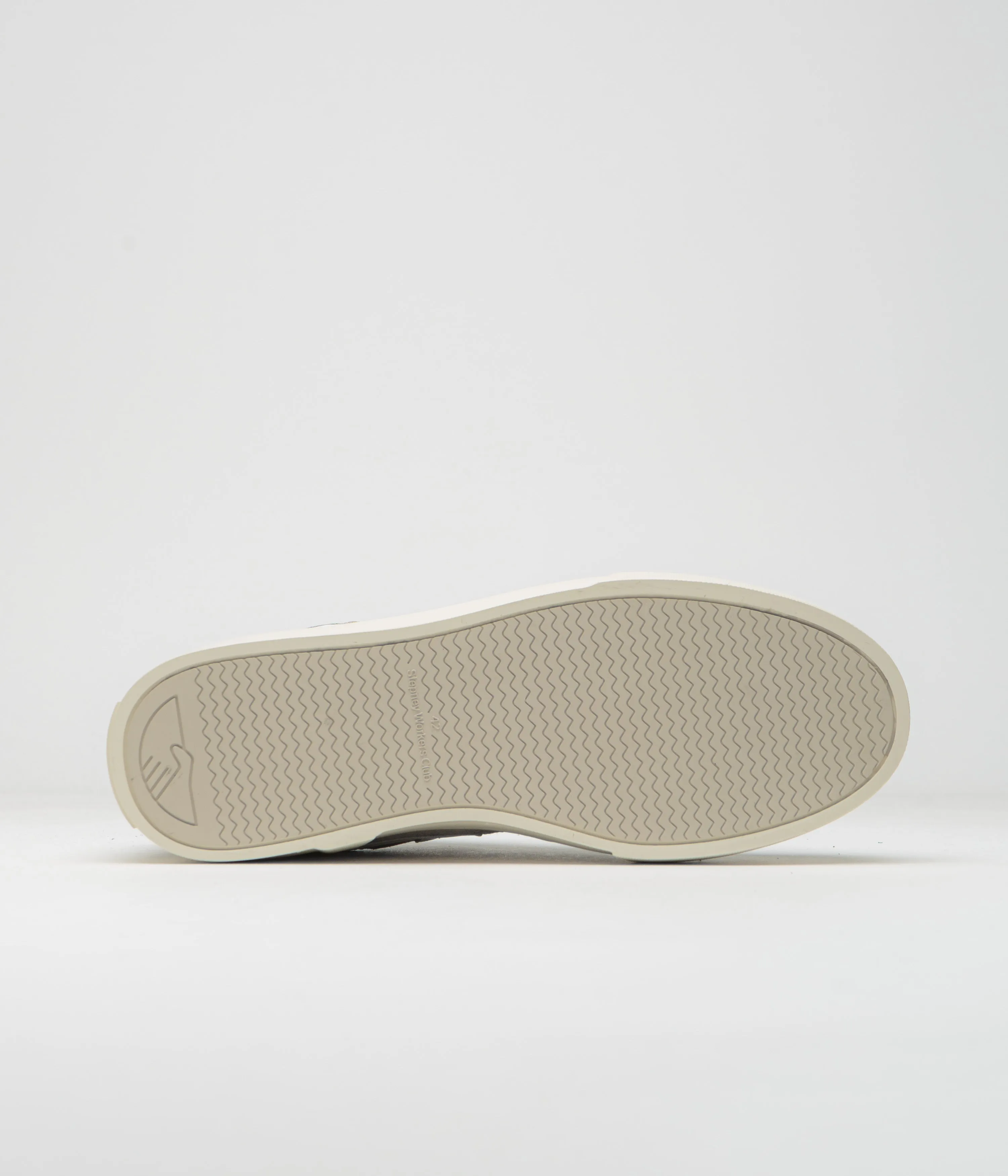 Chaussures en daim Pearl S-Strike de Stepney Workers Club - Gris clair / Blanc Chaussures Stepney Workers Club