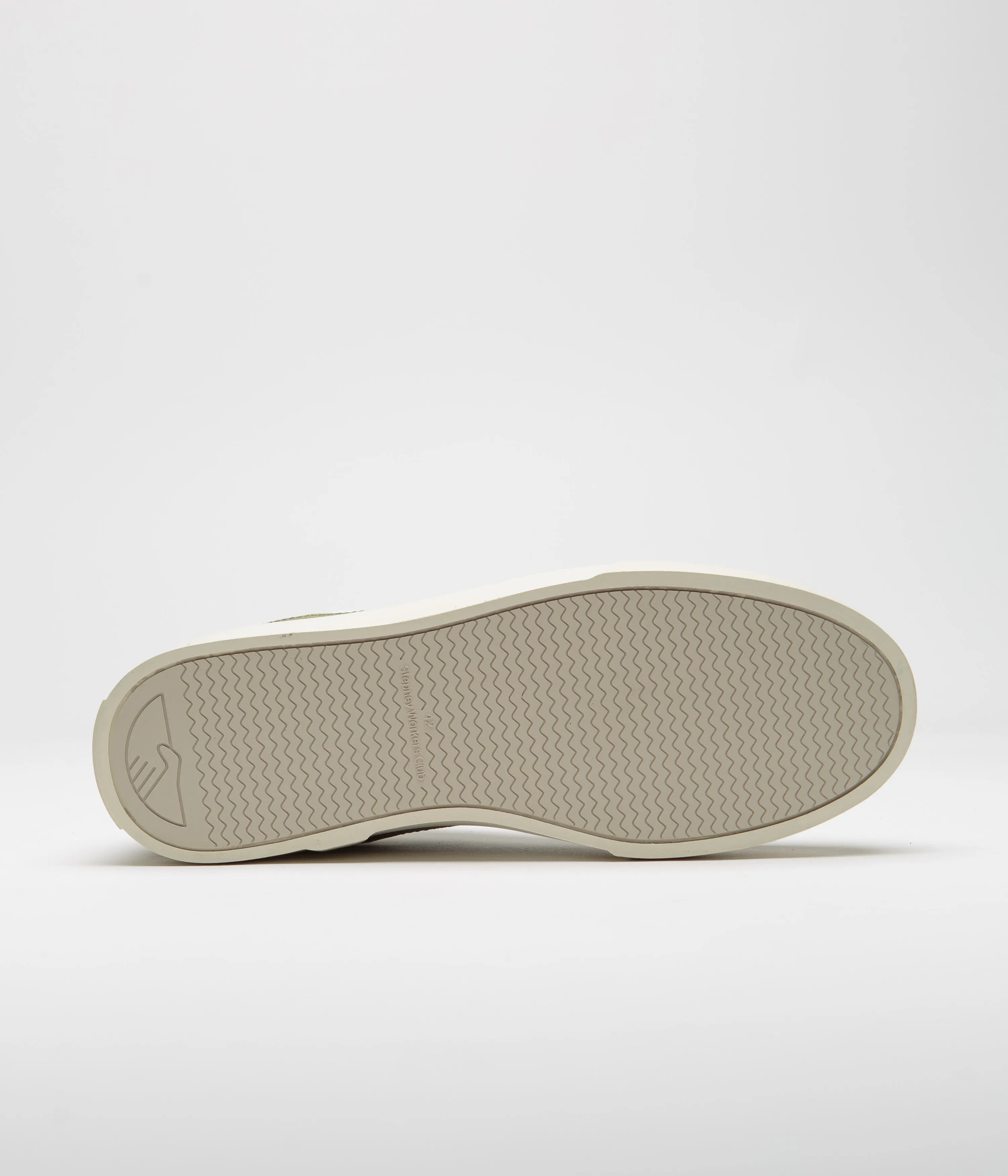 Stepney Workers Club Chaussures en daim Pearl S-Strike - Blanc / Mousse Stepney Workers Club