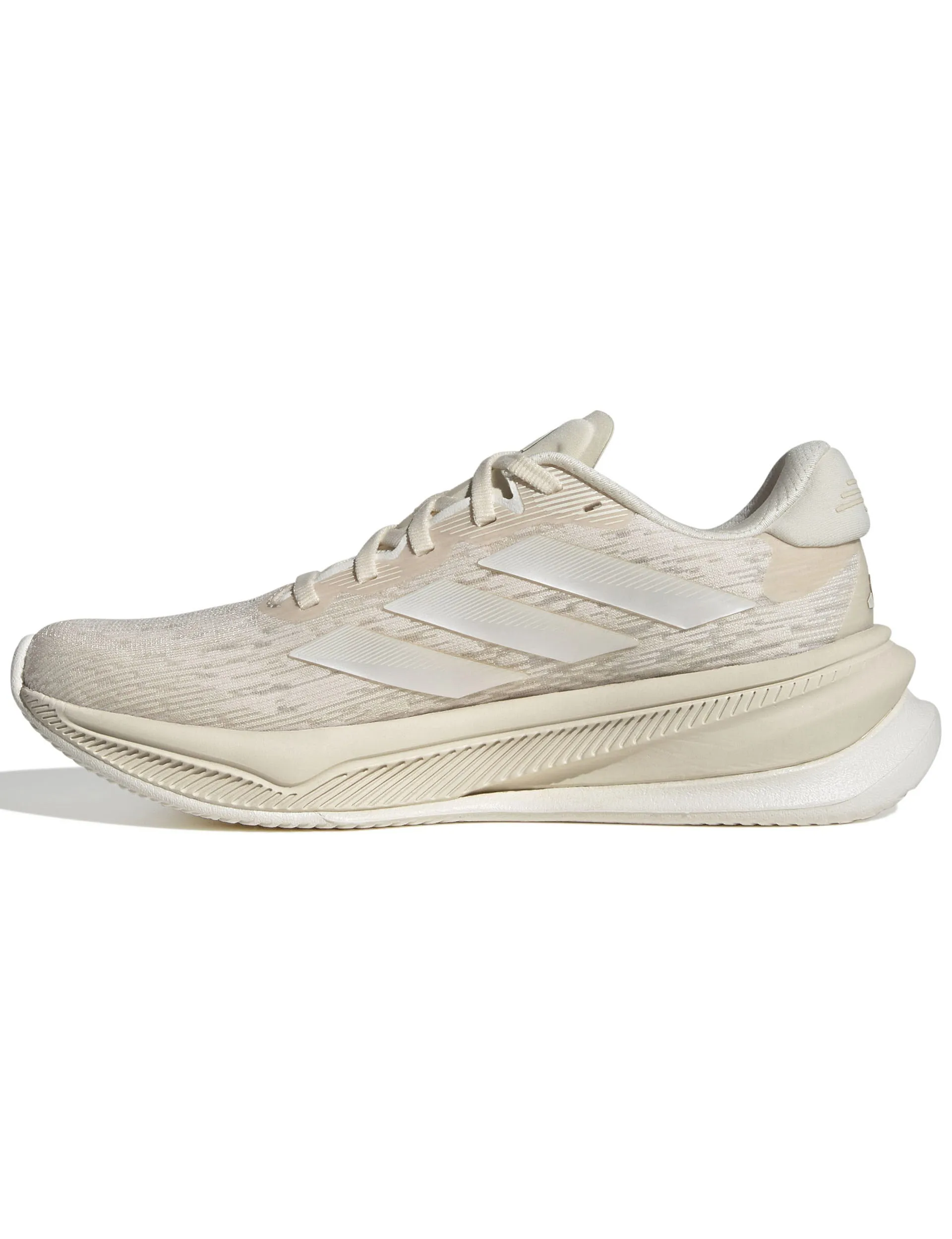 Chaussures de course Supernova Comfortglide - Blanc merveilleux/Métallisé zéro/Blanc craie