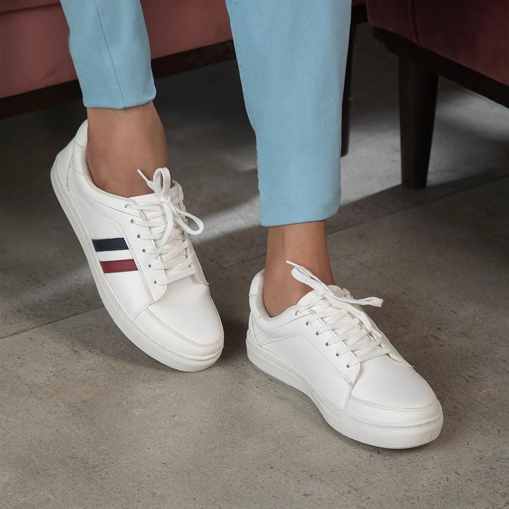 Les baskets blanches pour hommes Gosti Tresmode