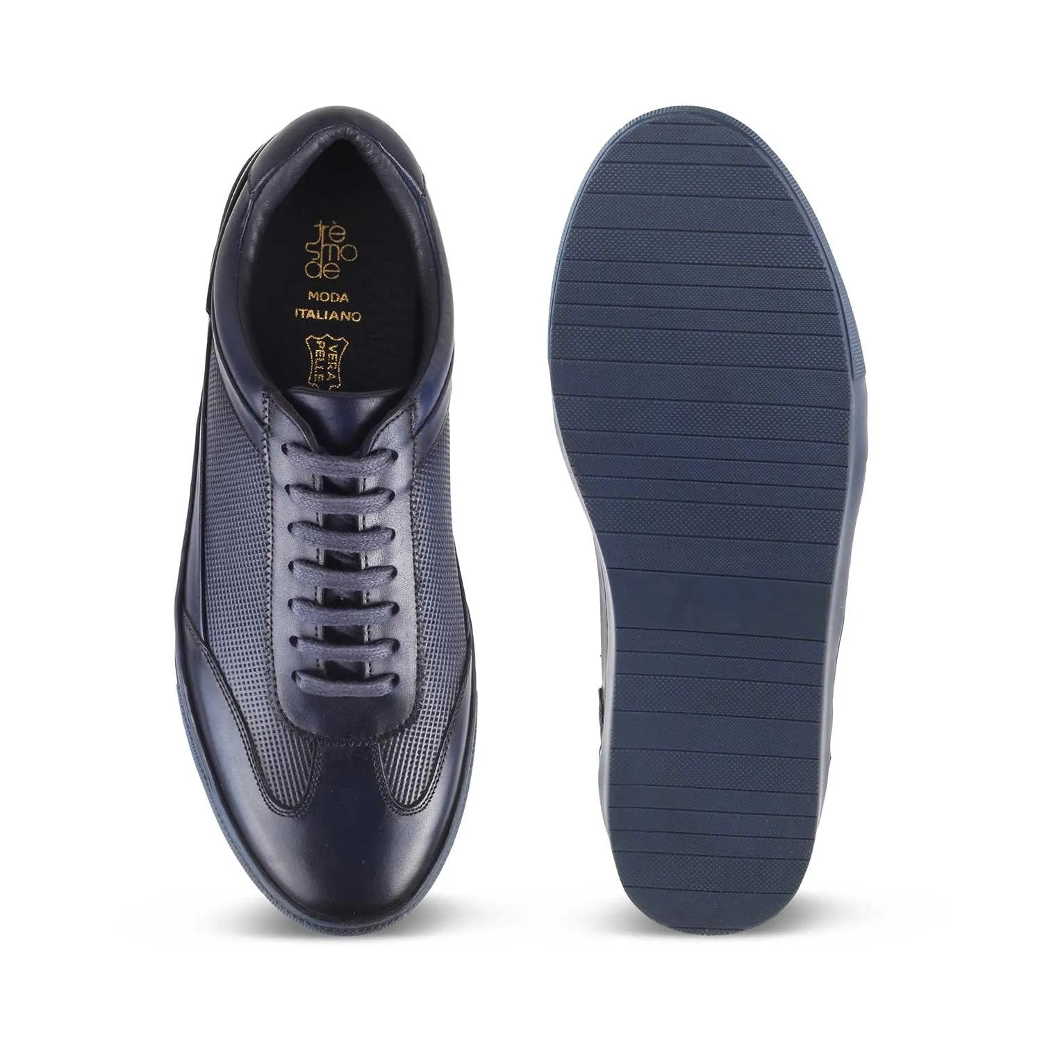 Les Sneakers Furtives Bleues pour Hommes Tresmode