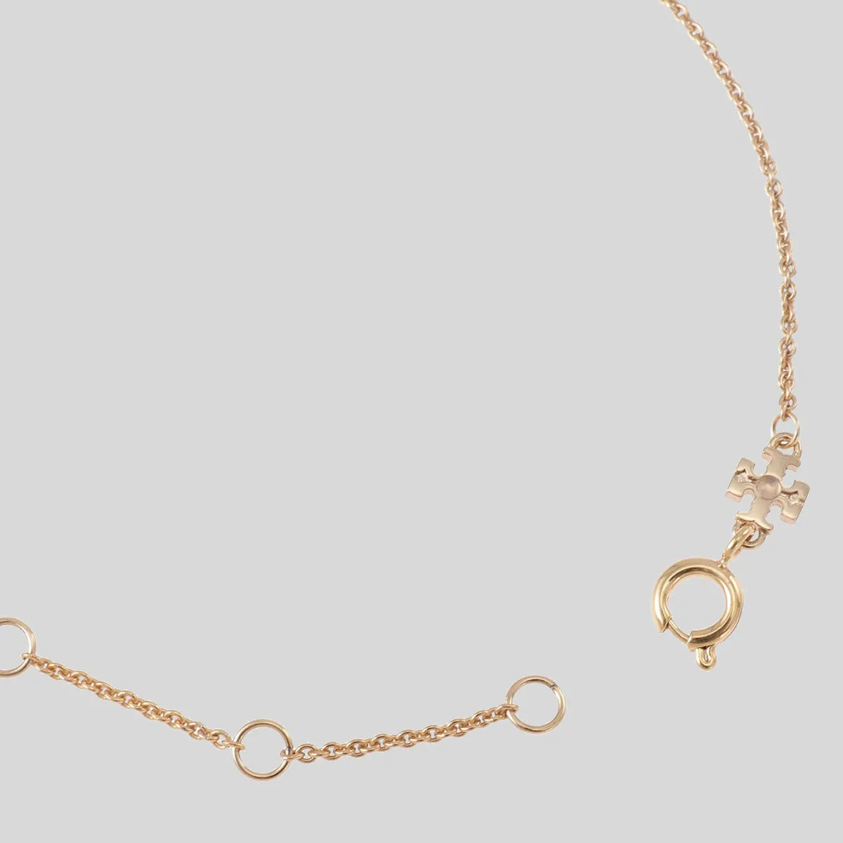 Tory Burch Sacs TORY BURCH Bracelet Chaîne Émaillé Kira Or Tory Nouveau Ivoire 90284