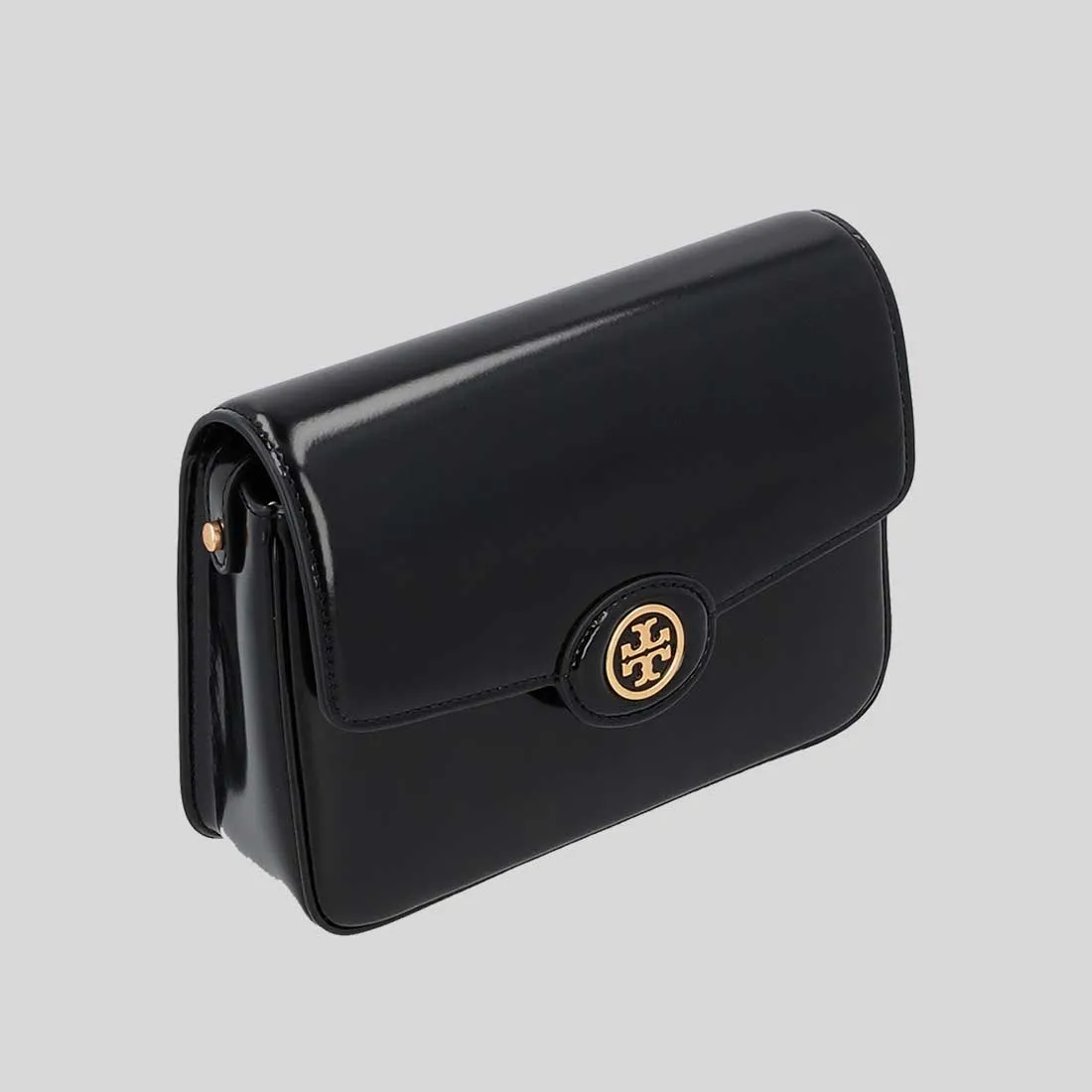 Tory Burch Sacs TORY BURCH Robinson Spazzolato Sac à Bandoulière Convertible Noir 143122