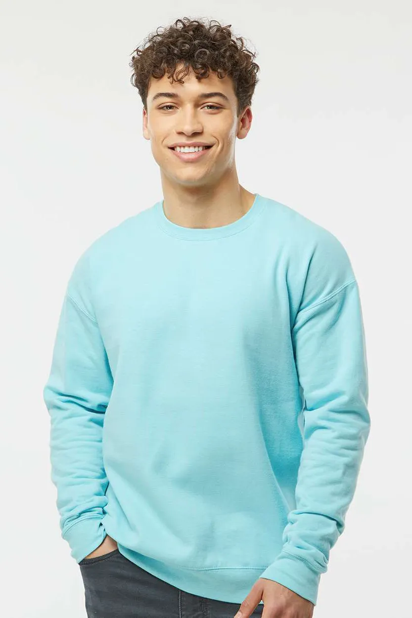 Pull en polaire à col rond pour homme Tultex - Bleu puriste