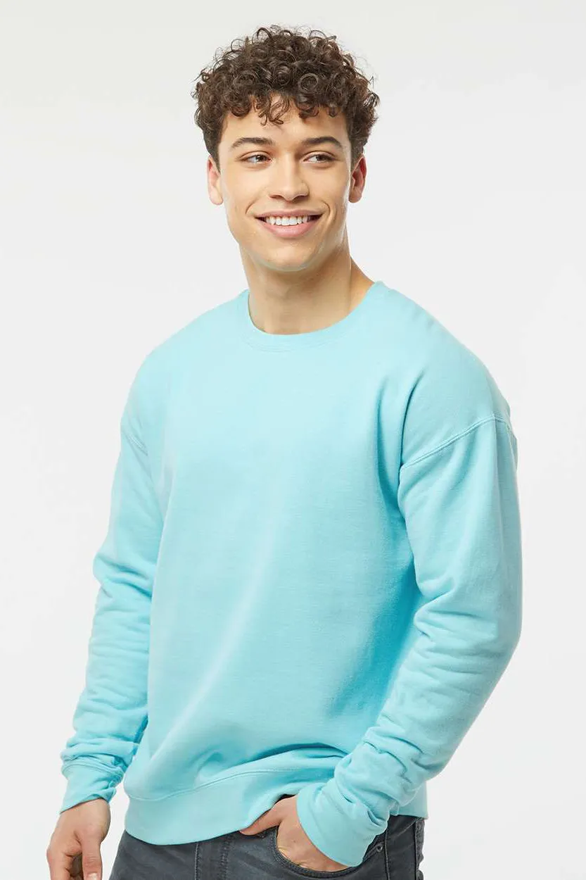 Pull en polaire à col rond pour homme Tultex - Bleu puriste