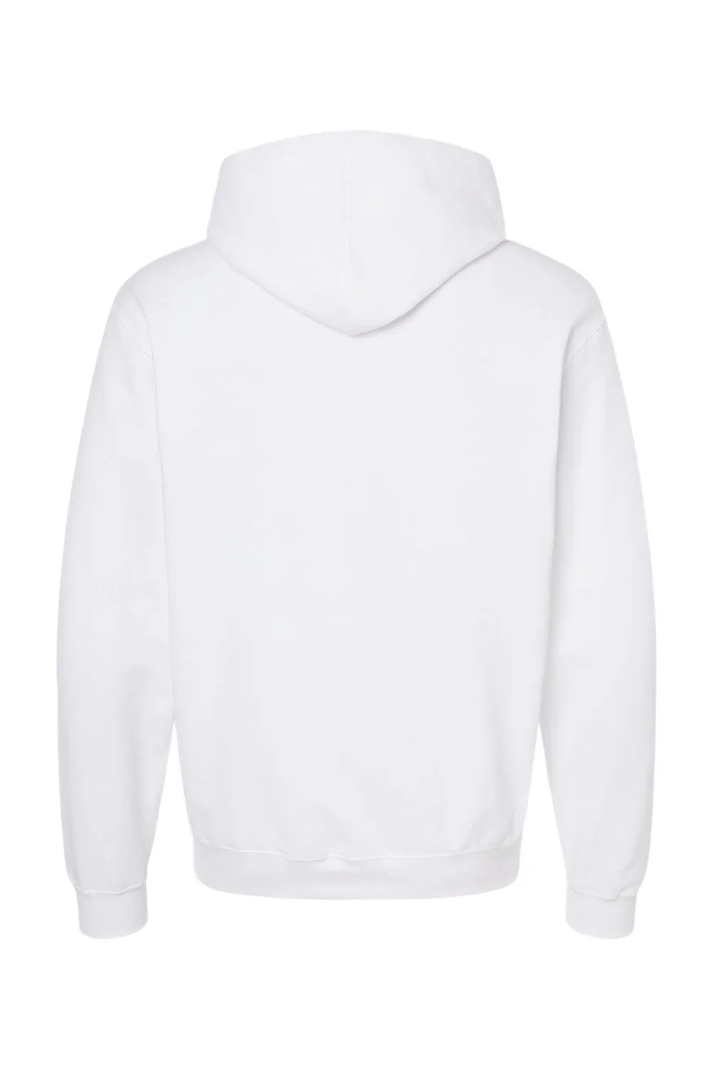 Tultex Sweat à capuche pour homme avec poche kangourou - Blanc