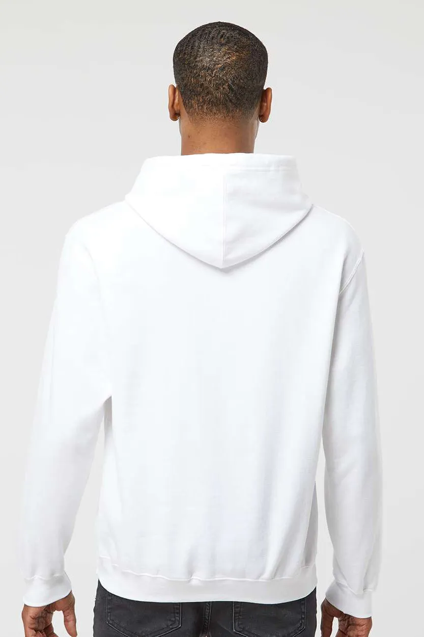 Tultex Sweat à capuche pour homme avec poche kangourou - Blanc