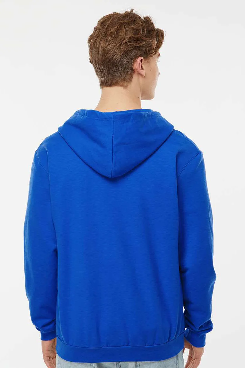Tultex Sweat à capuche homme avec fermeture éclair et poches - Bleu royal