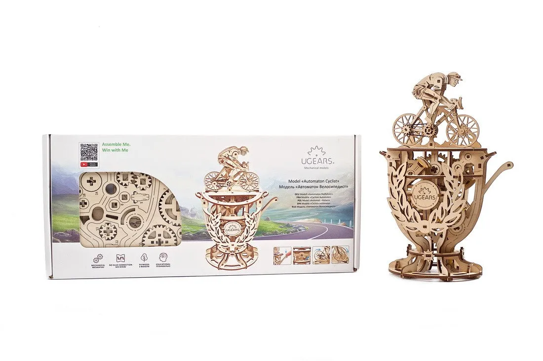 UGears Automobile Cycliste