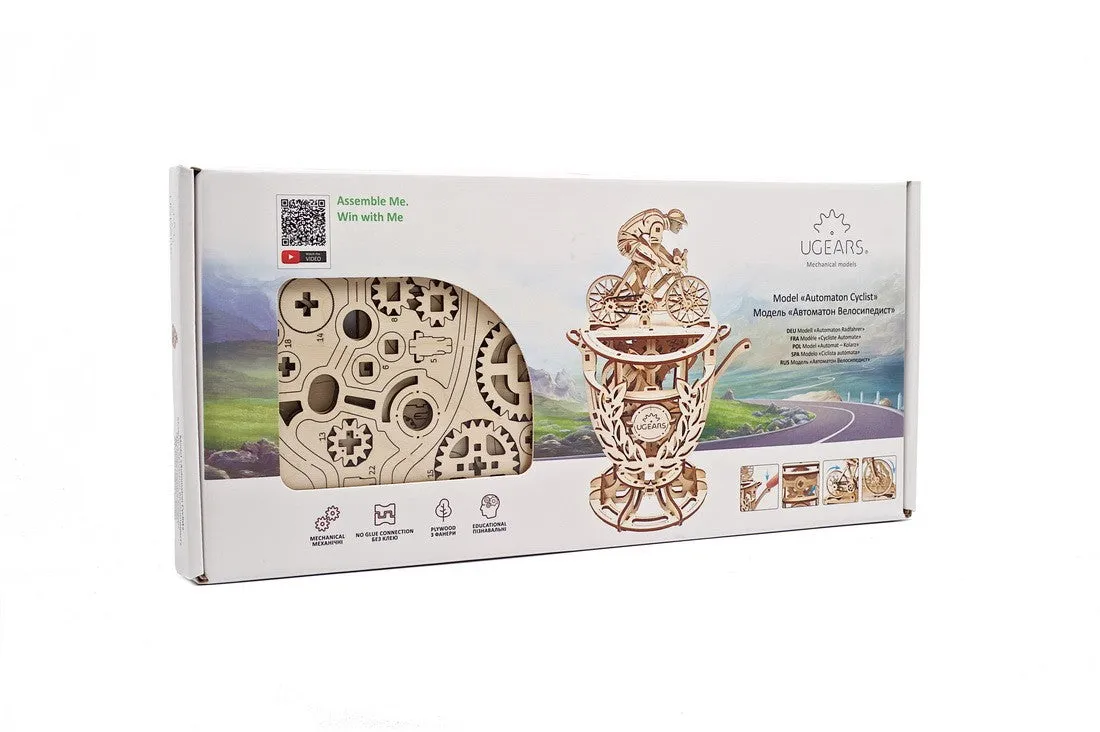 UGears Automobile Cycliste