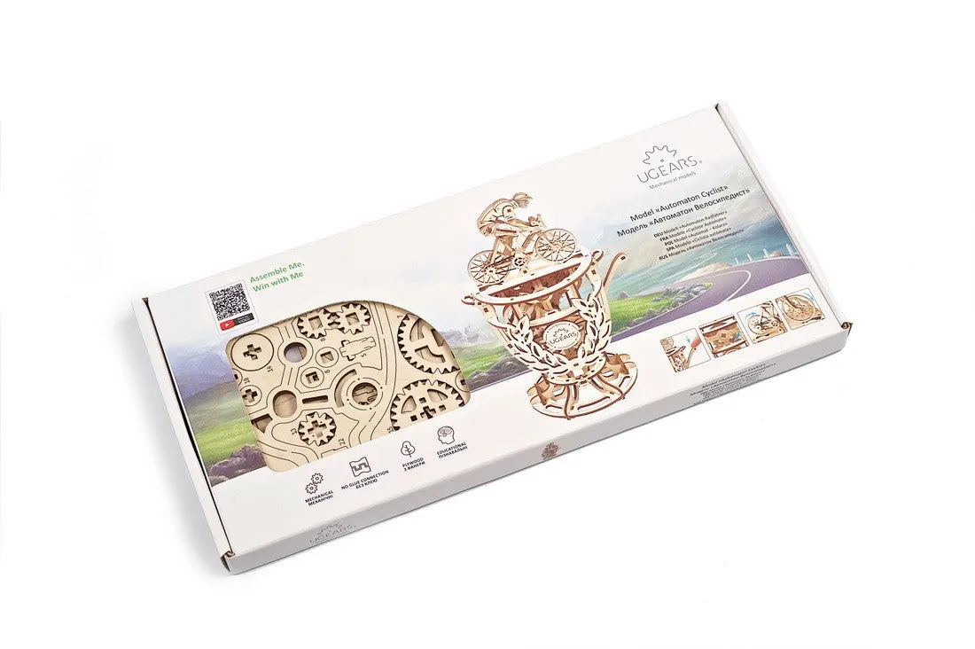 UGears Automobile Cycliste