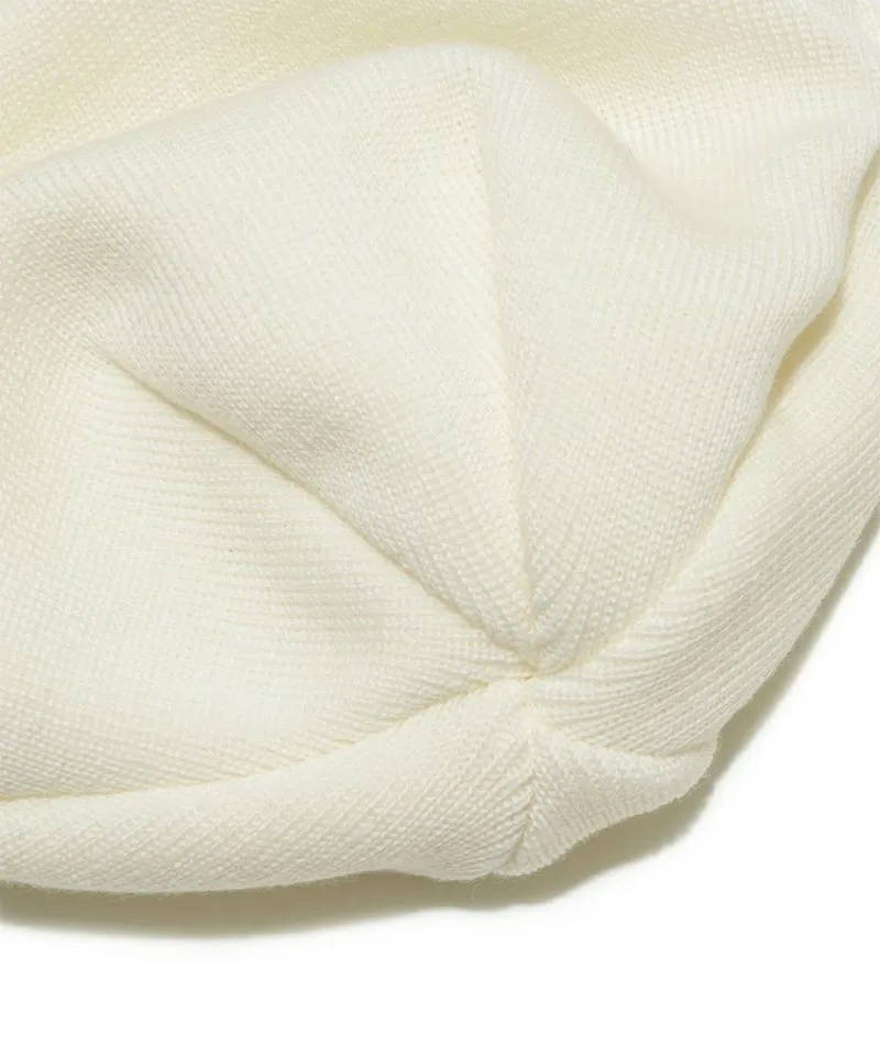 Bonnet tricoté unisexe CD9-SWBN BLANC