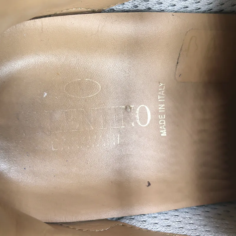 Valentino Soul Rockstud Sneakers Camouflage Noir & Suède Gris Taille 35