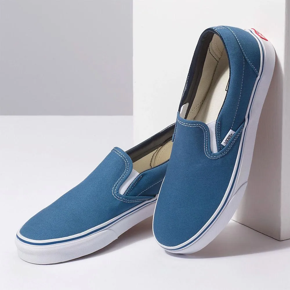 Vans Unisex Classic Slip On Toile Bleu Marine
