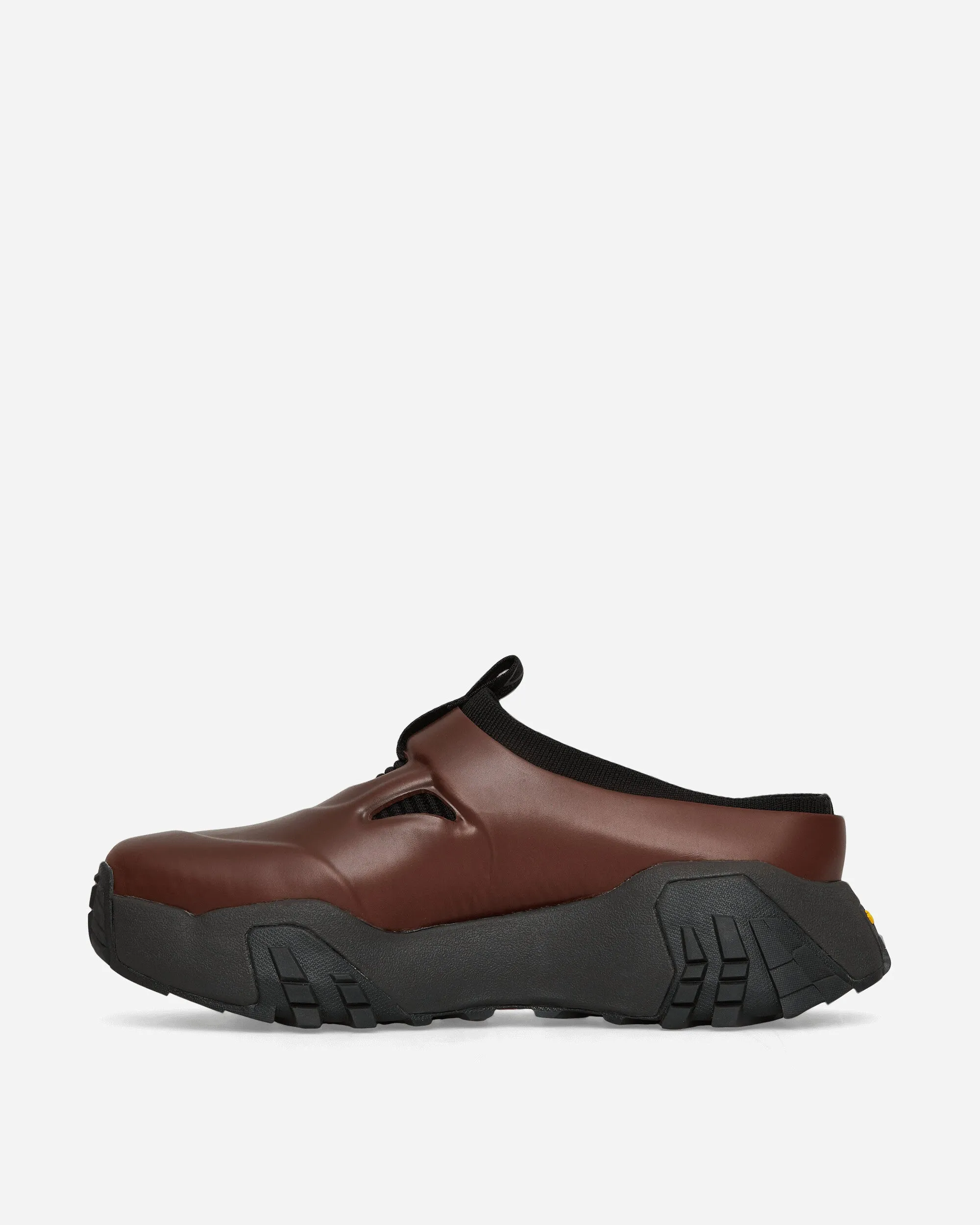 Vibram Sabot à Noyau en Caoutchouc Chocolat