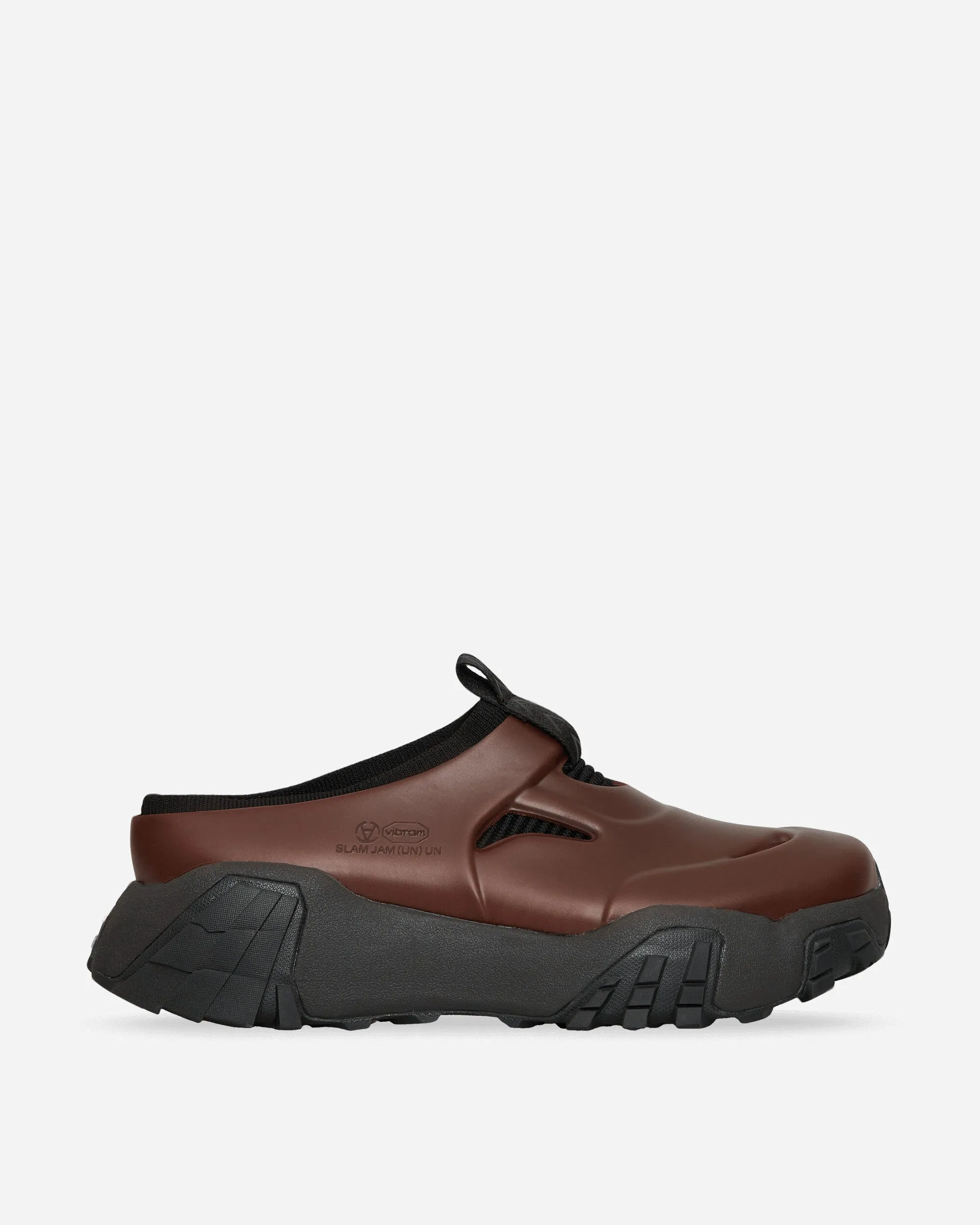 Vibram Sabot à Noyau en Caoutchouc Chocolat