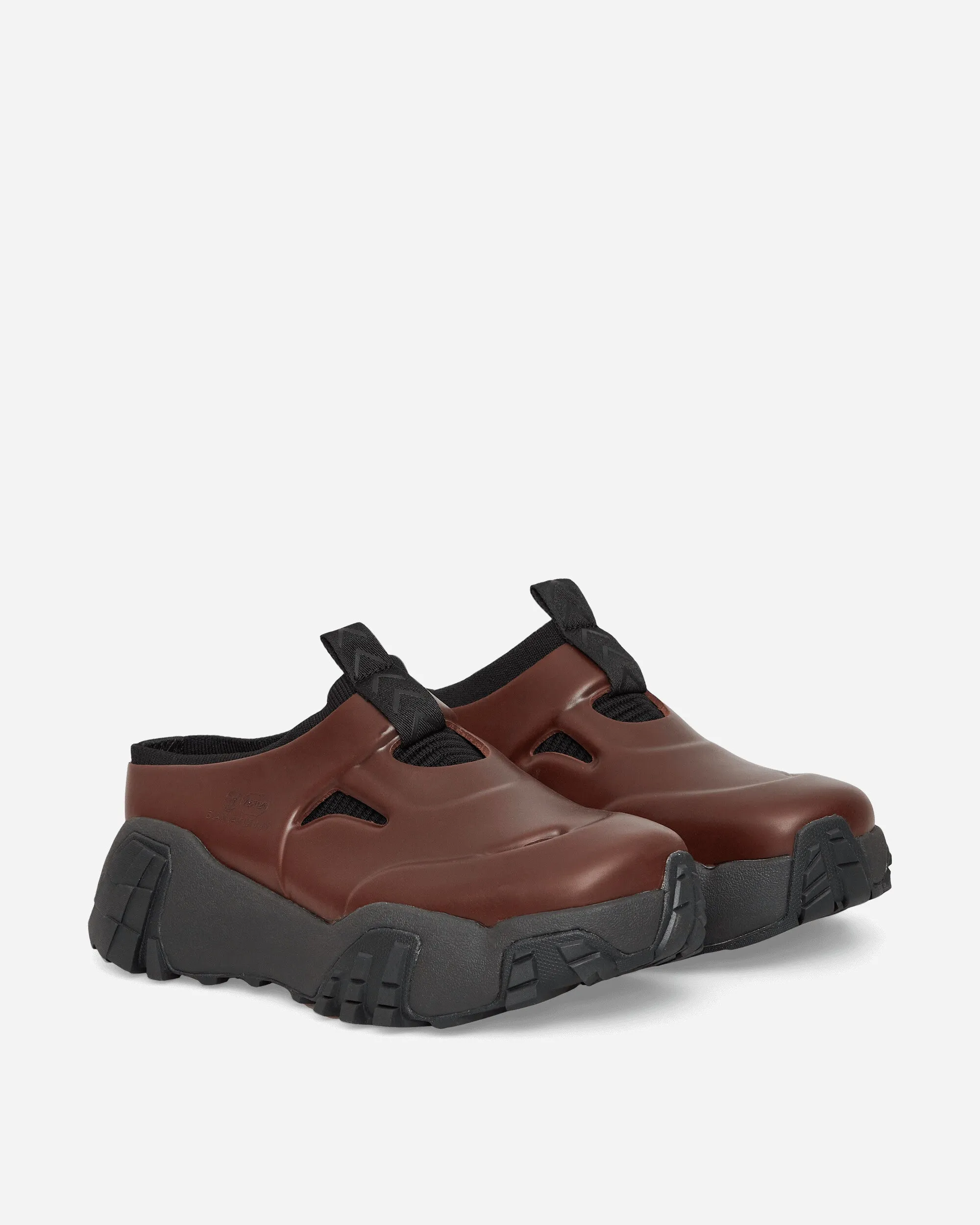 Vibram Sabot à Noyau en Caoutchouc Chocolat