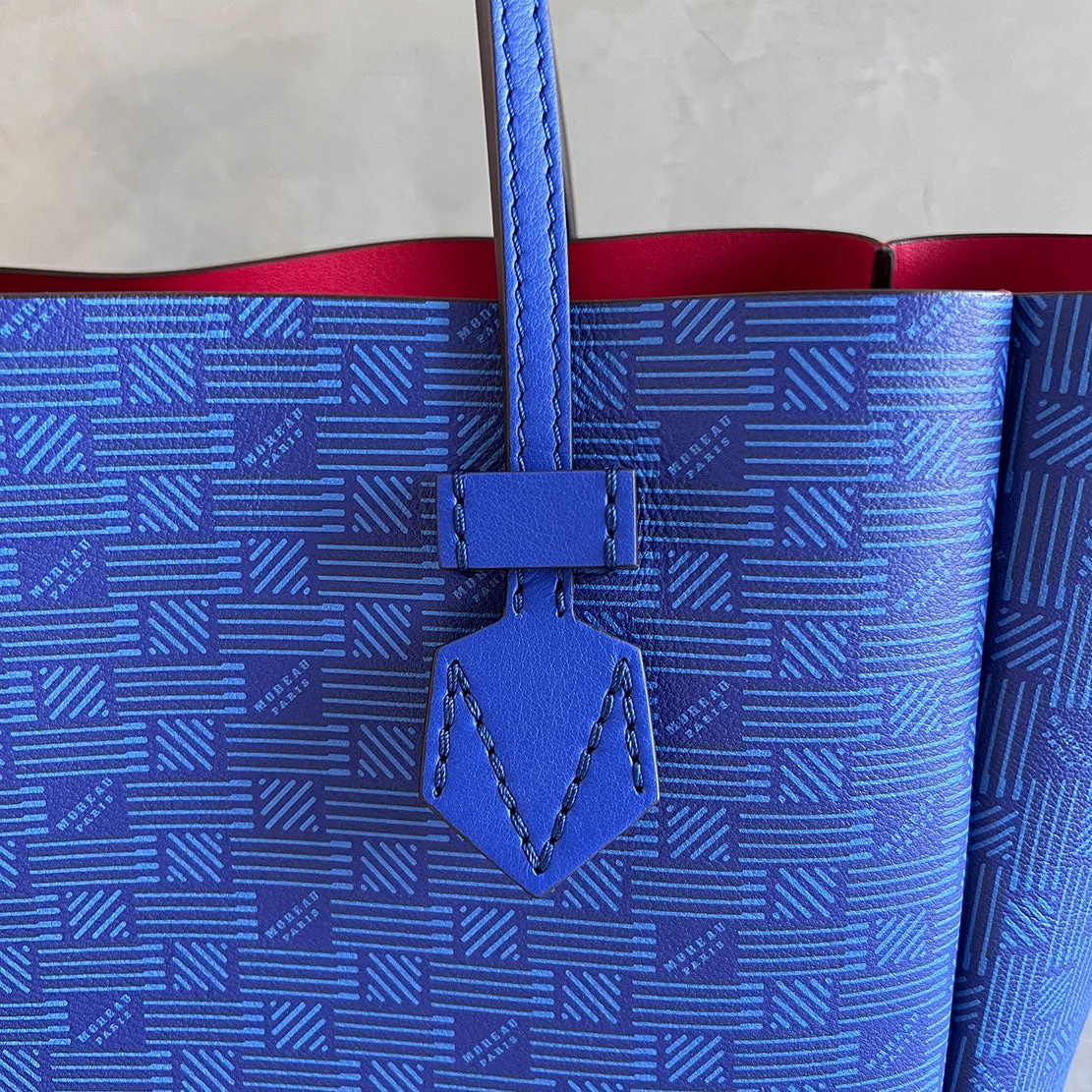 Vincennes MM Sac réversible, Bleu / Rouge Moreau Bags