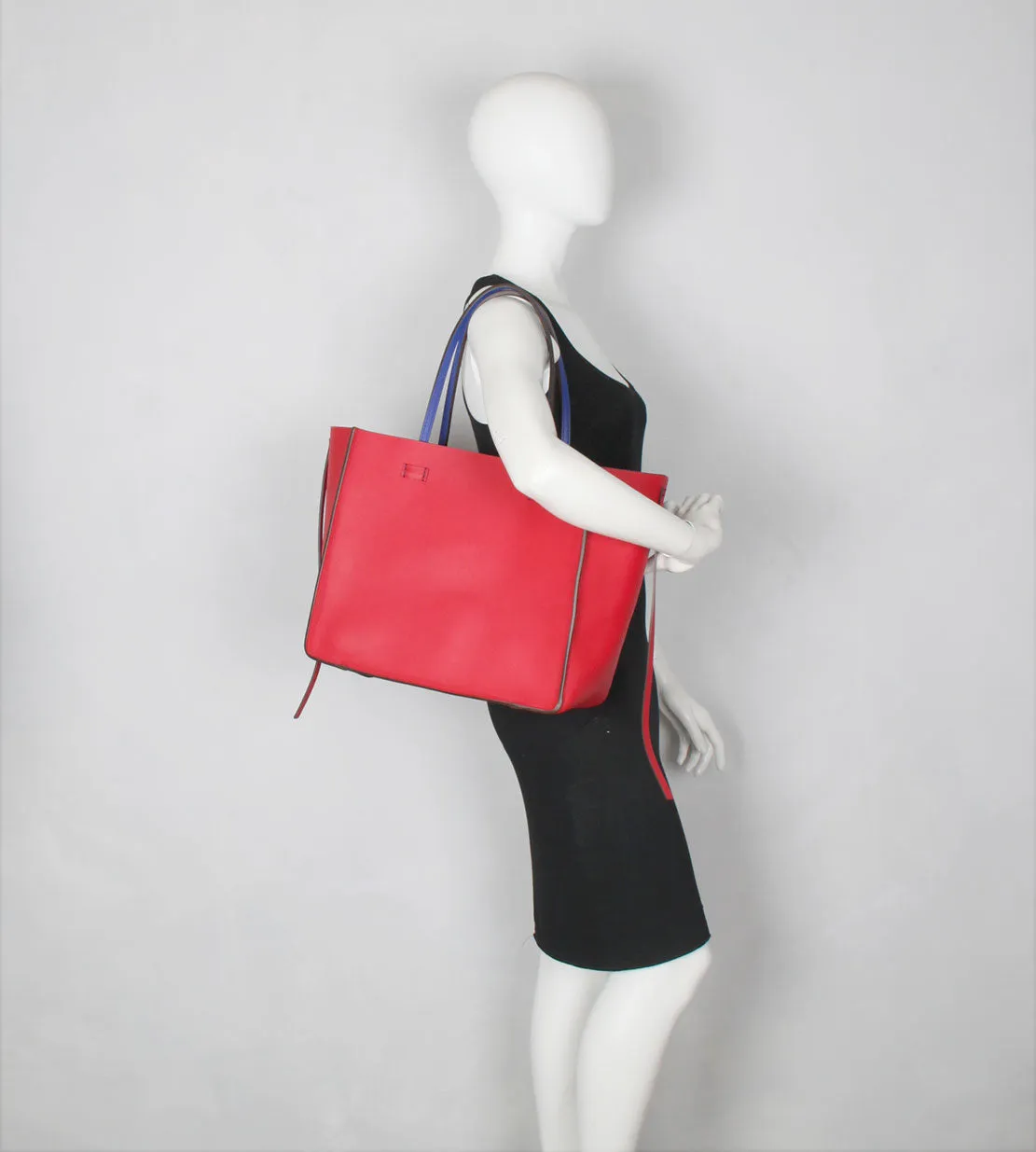 Vincennes MM Sac réversible, Bleu / Rouge Moreau Bags