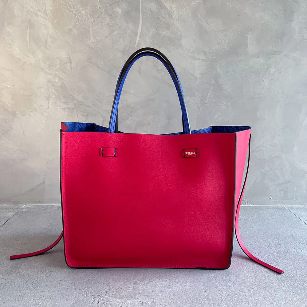 Vincennes MM Sac réversible, Bleu / Rouge Moreau Bags