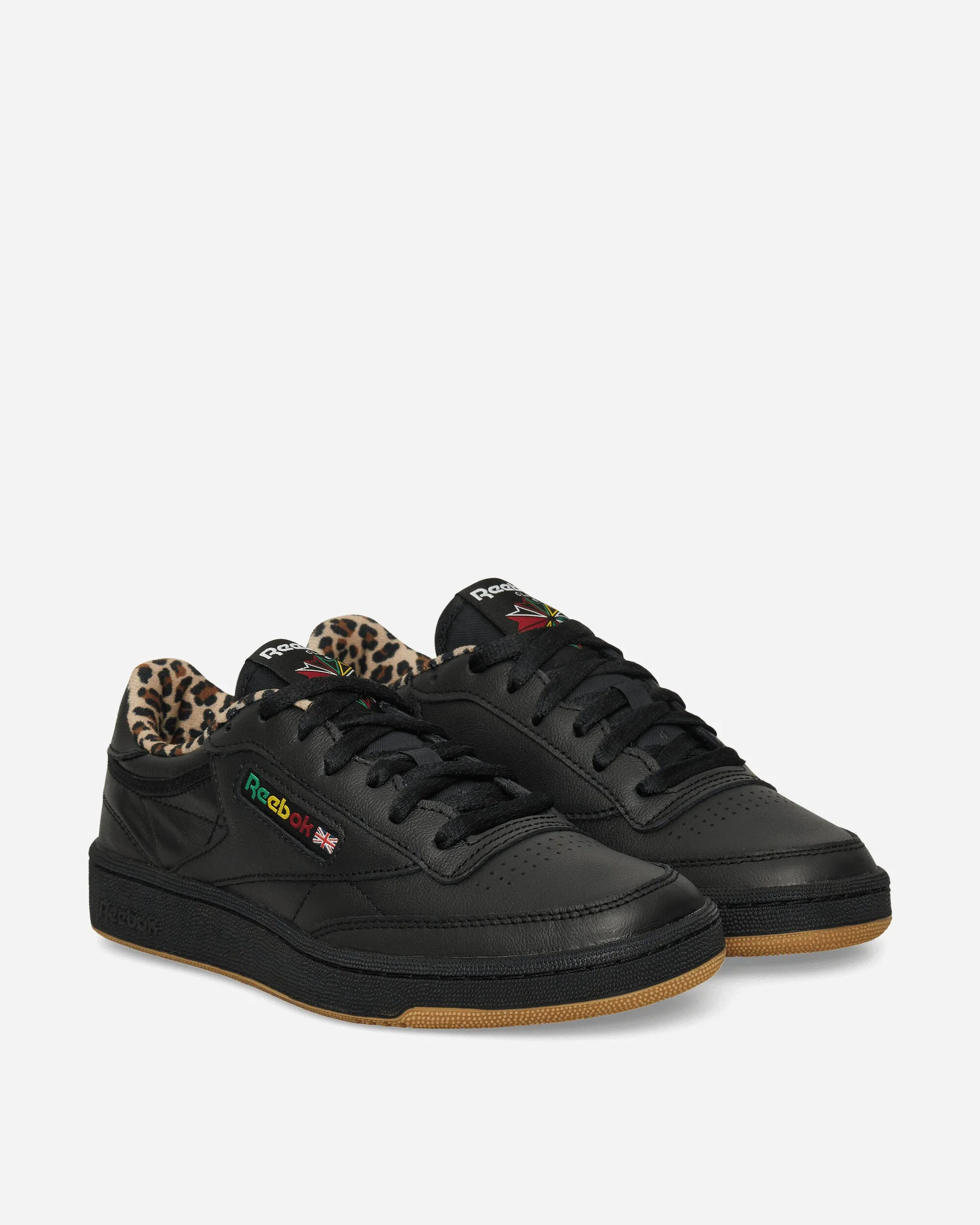 WACKO MARIA Club C 85 Sneakers Vintage Noir / Léopard