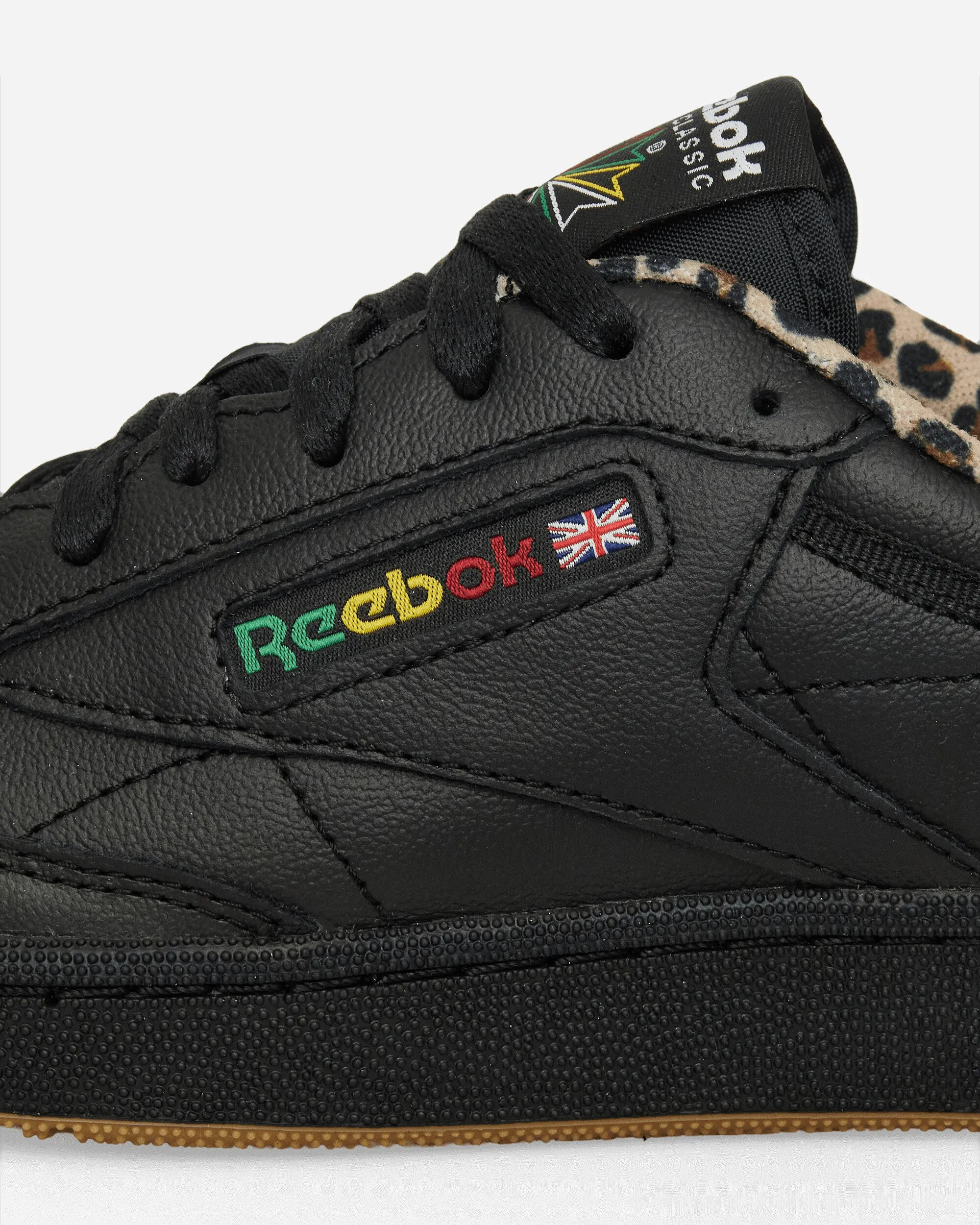 WACKO MARIA Club C 85 Sneakers Vintage Noir / Léopard