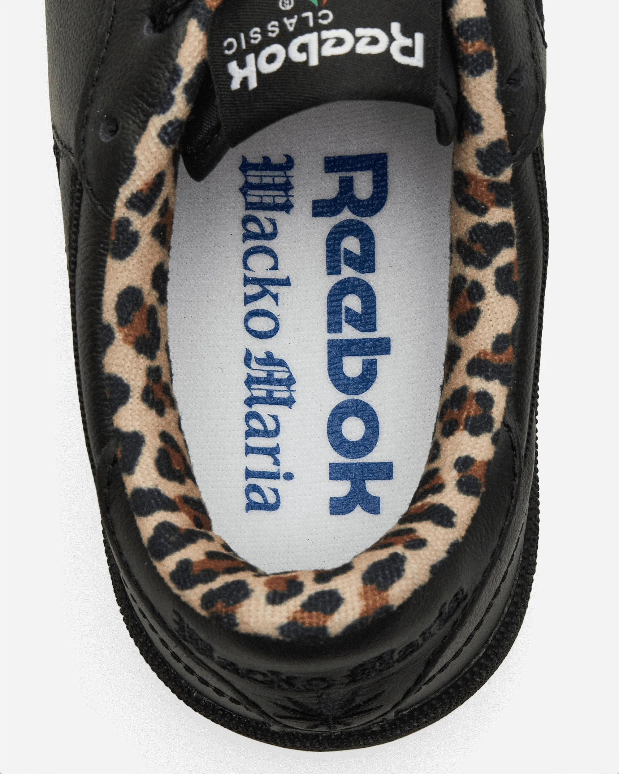 WACKO MARIA Club C 85 Sneakers Vintage Noir / Léopard