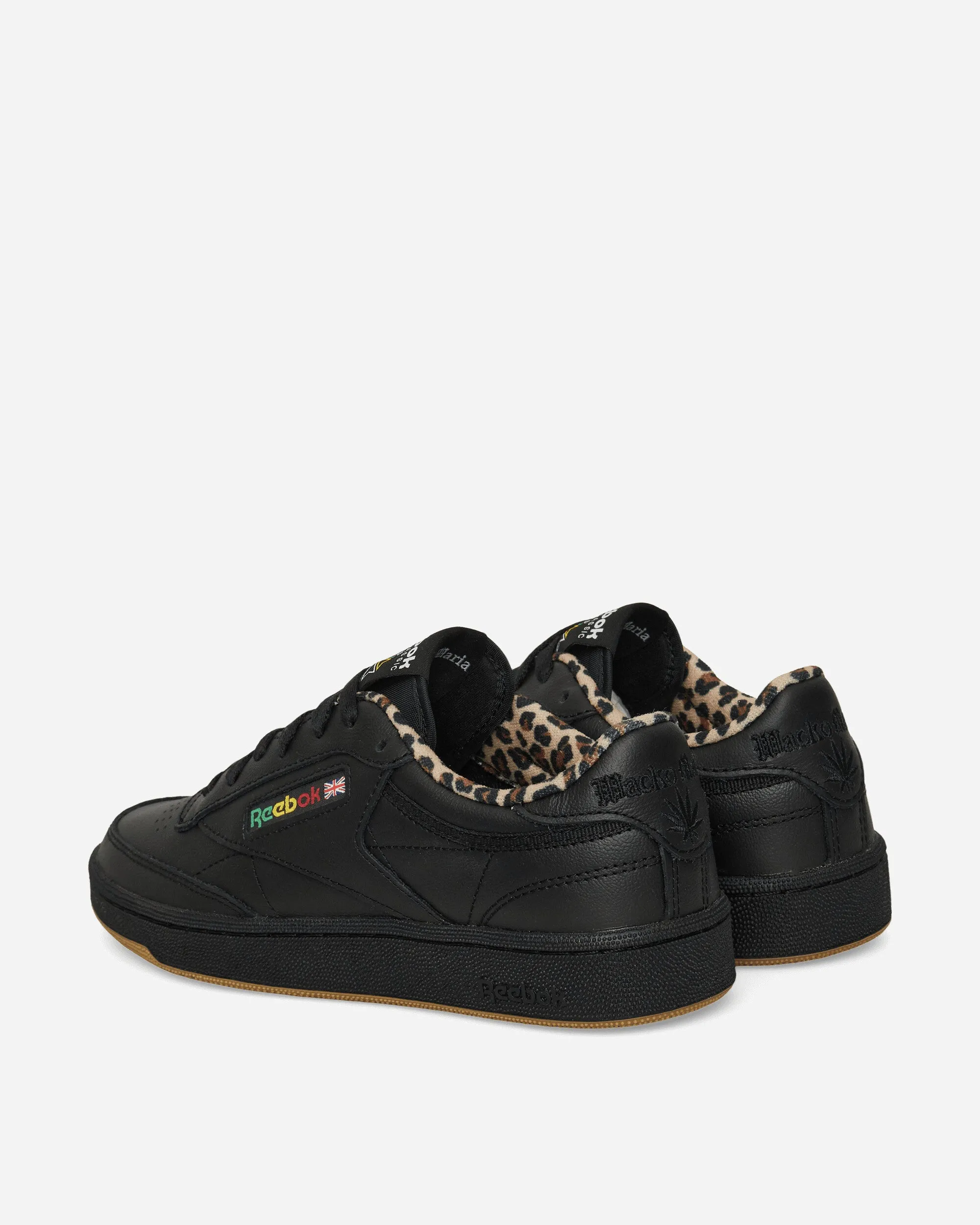 WACKO MARIA Club C 85 Sneakers Vintage Noir / Léopard