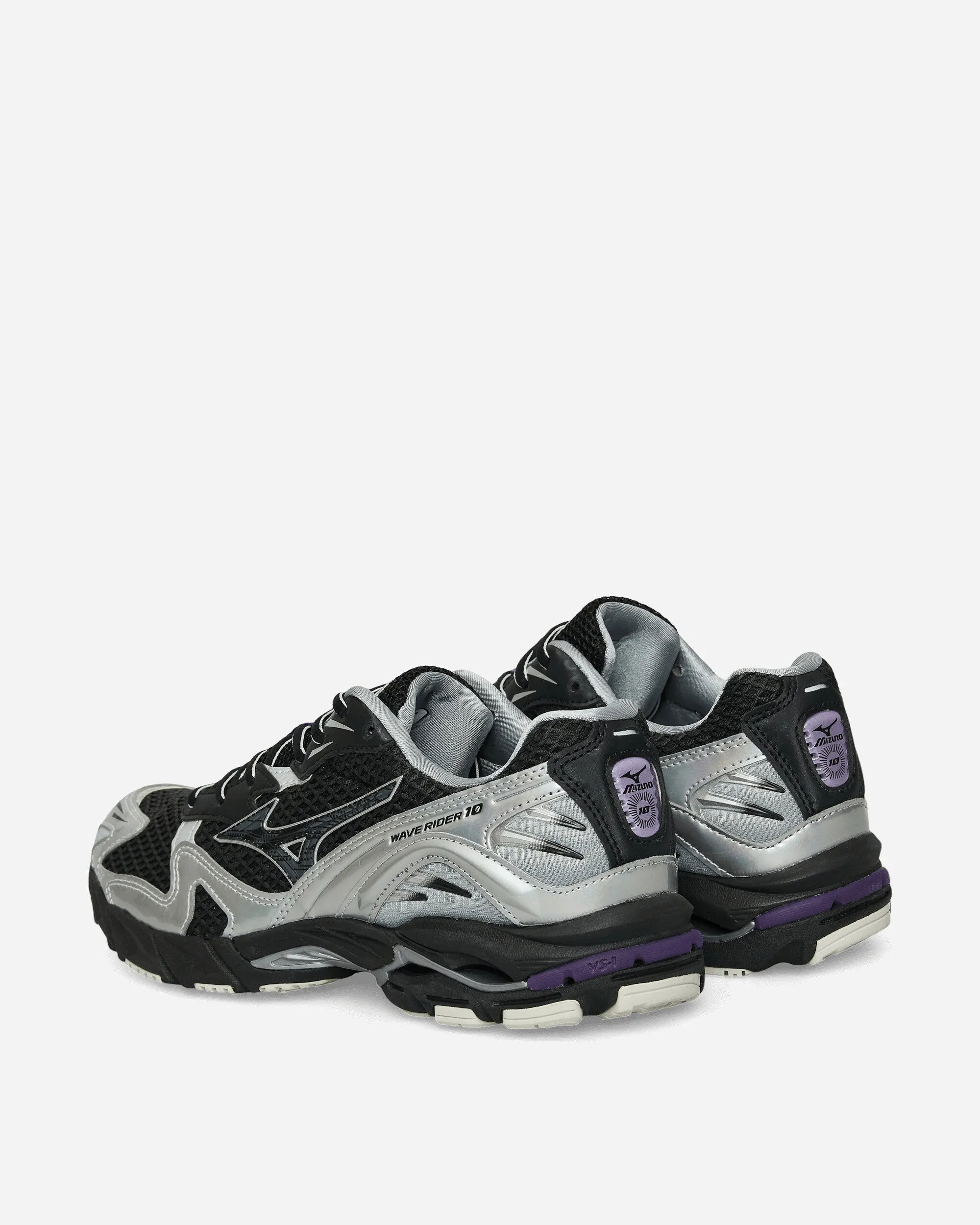 Wave Rider 10 Millennium Sneakers Noir / Argent / Brume Pourpre
