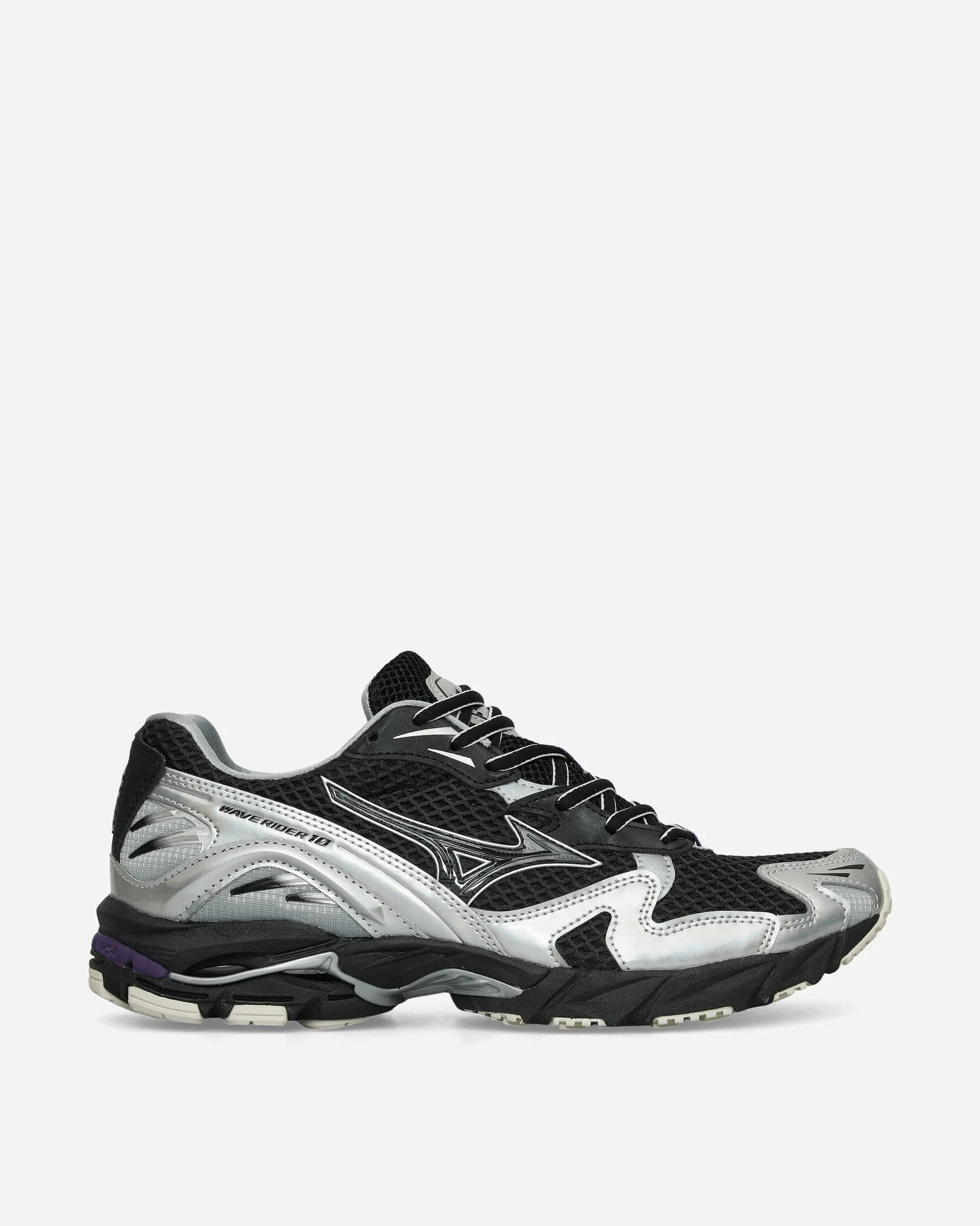 Wave Rider 10 Millennium Sneakers Noir / Argent / Brume Pourpre