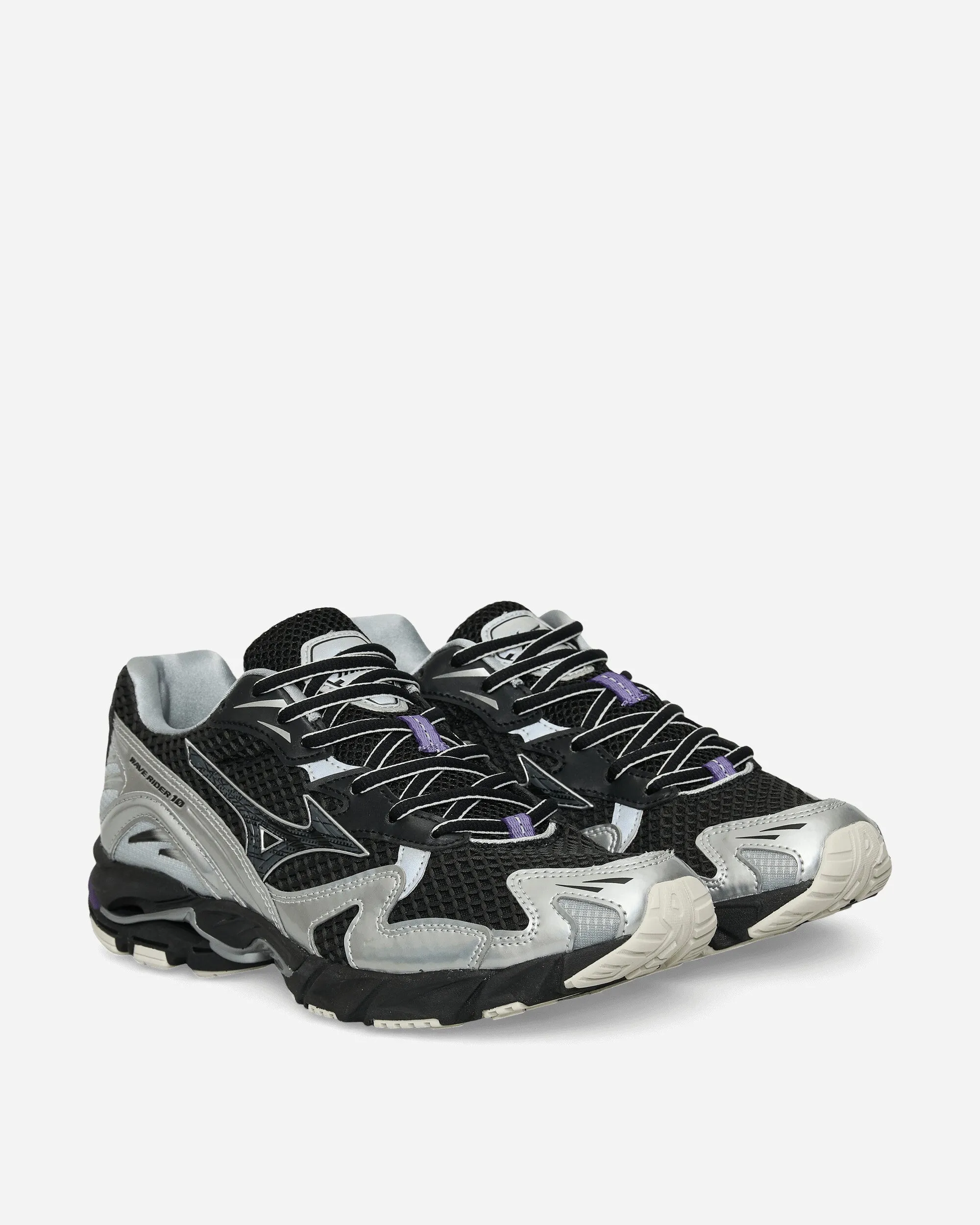Wave Rider 10 Millennium Sneakers Noir / Argent / Brume Pourpre