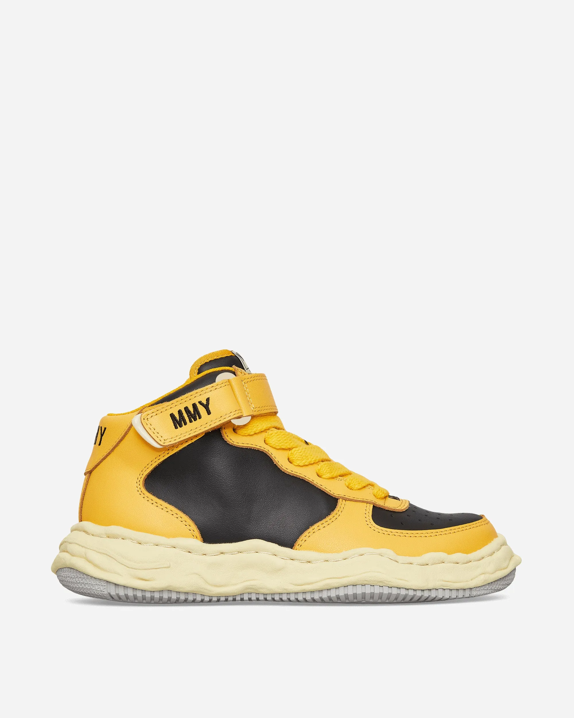 Wayne VL OG Semelle en Cuir Sneakers Hautes Jaune