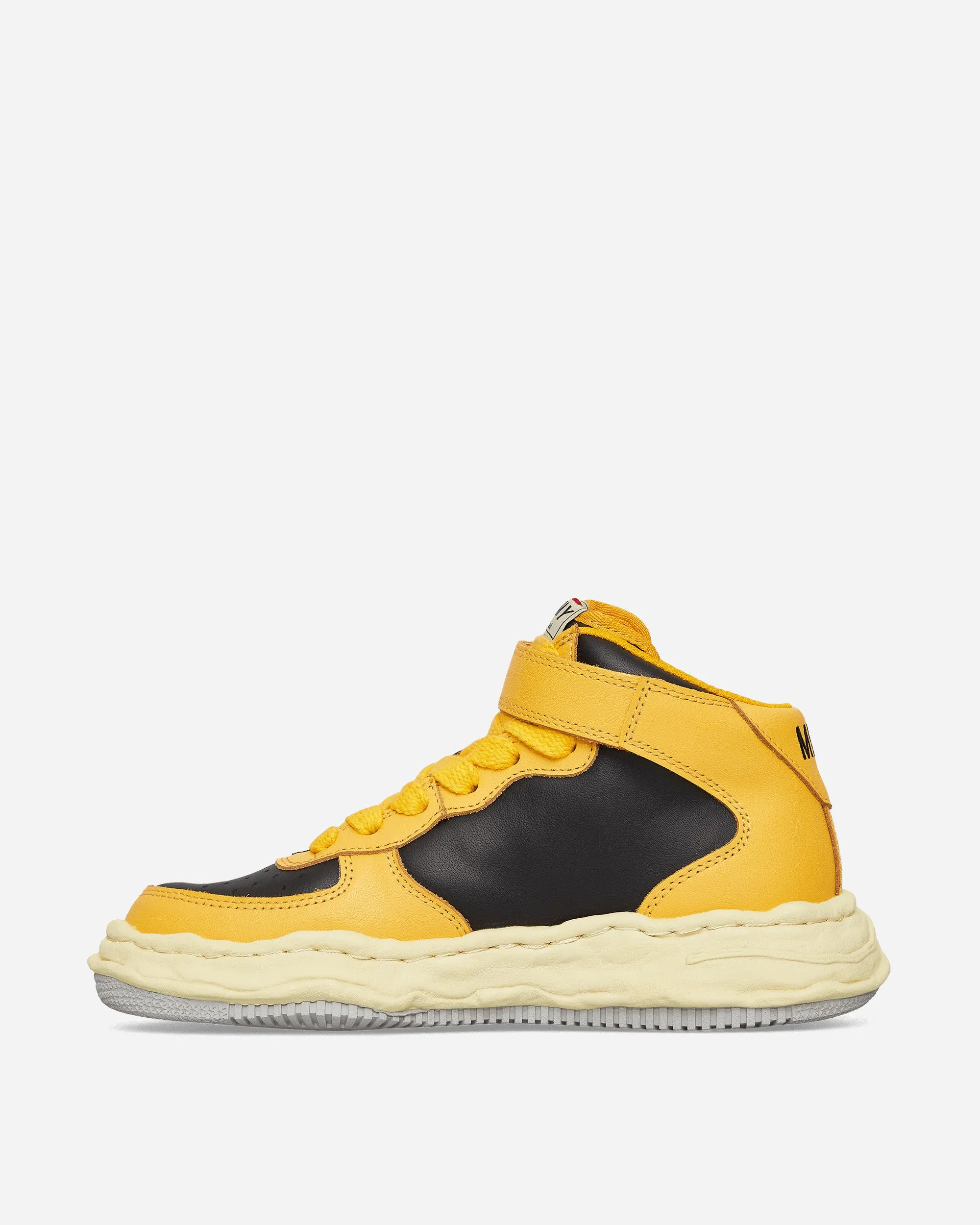 Wayne VL OG Semelle en Cuir Sneakers Hautes Jaune