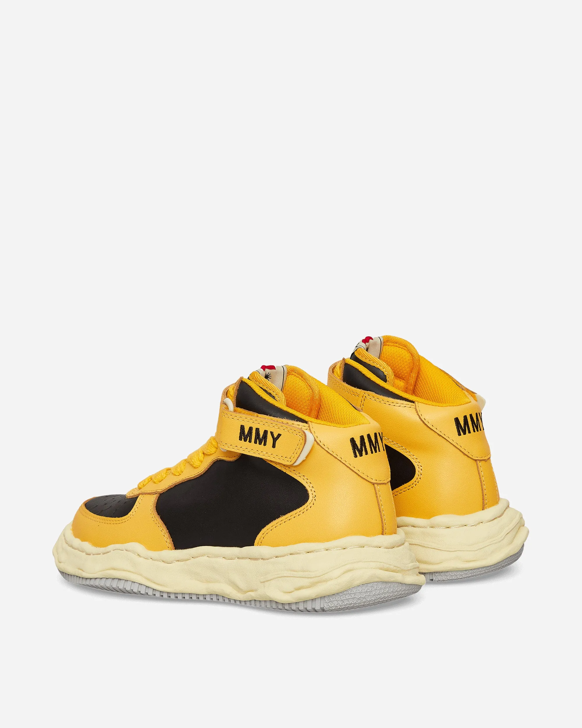 Wayne VL OG Semelle en Cuir Sneakers Hautes Jaune