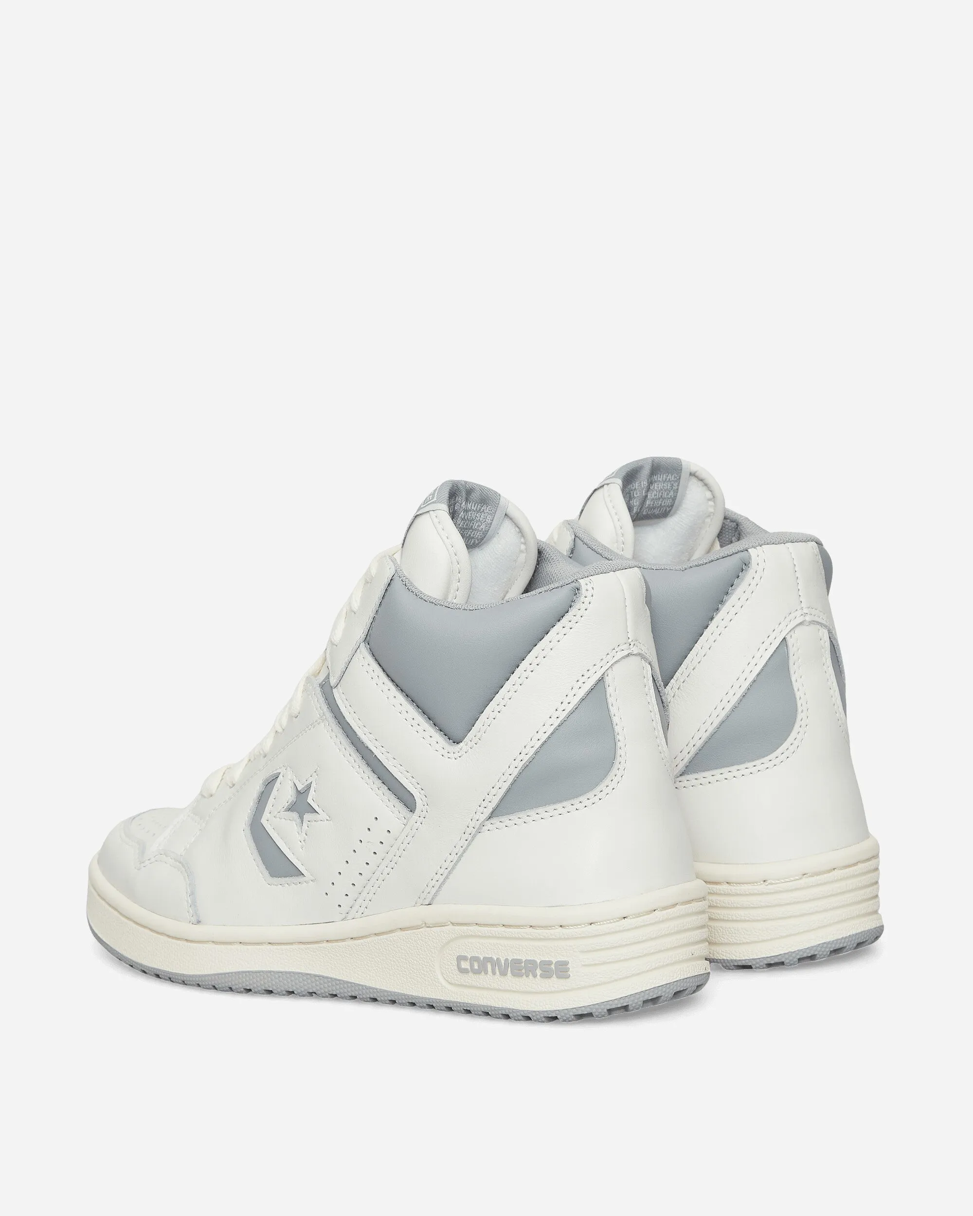 Baskets Weapon Mid Vintage Blanc / Pierre Cendrée