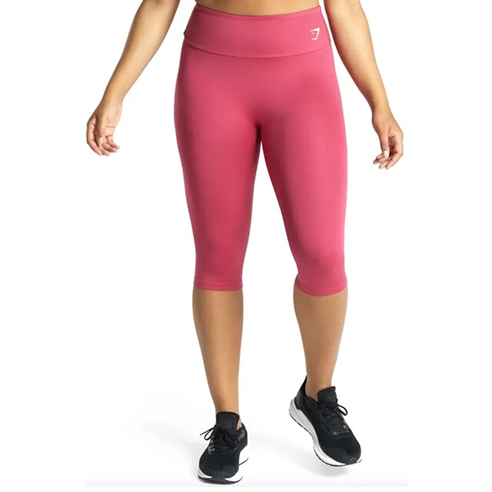 Legging Femme Haute Taille Coupé, Fuchsia