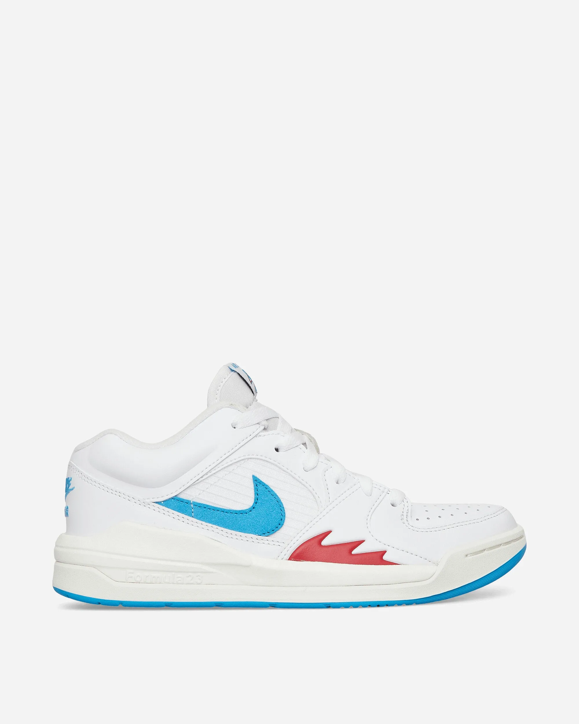 Baskets Jordan Stadium 90 pour Femme Blanc / Bleu Poudre Foncé