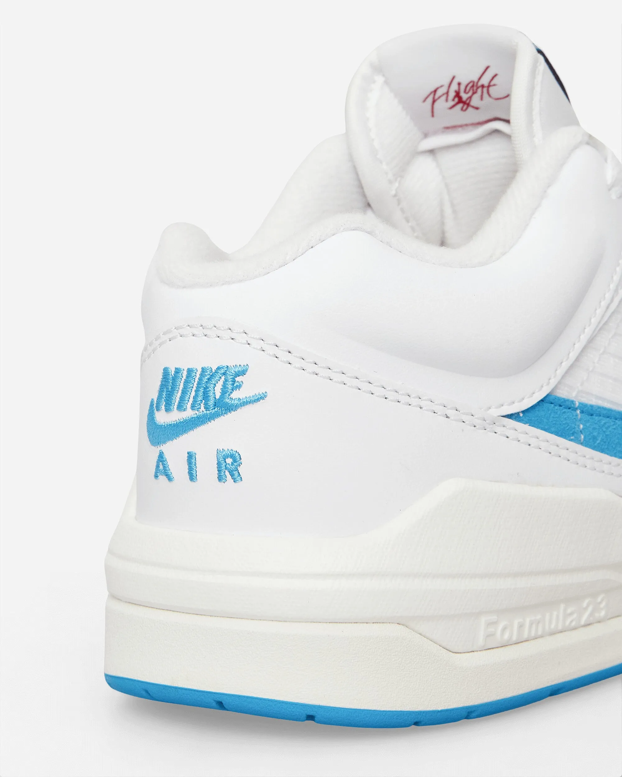 Baskets Jordan Stadium 90 pour Femme Blanc / Bleu Poudre Foncé