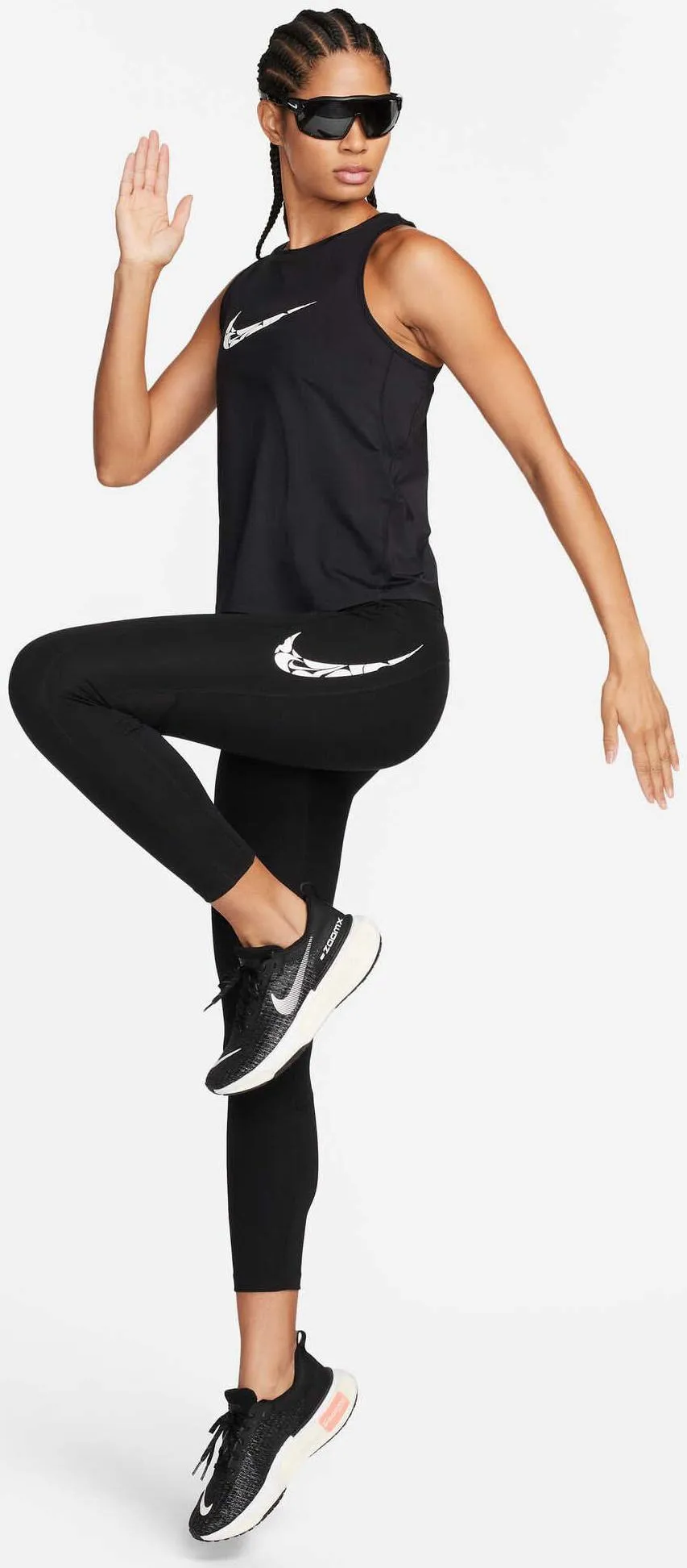 Débardeur de course à un swoosh pour femme