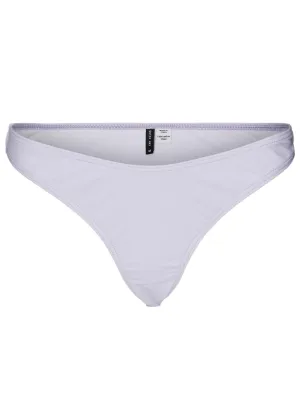 Women's Plain Solid Bikini Bottom,Light Purple