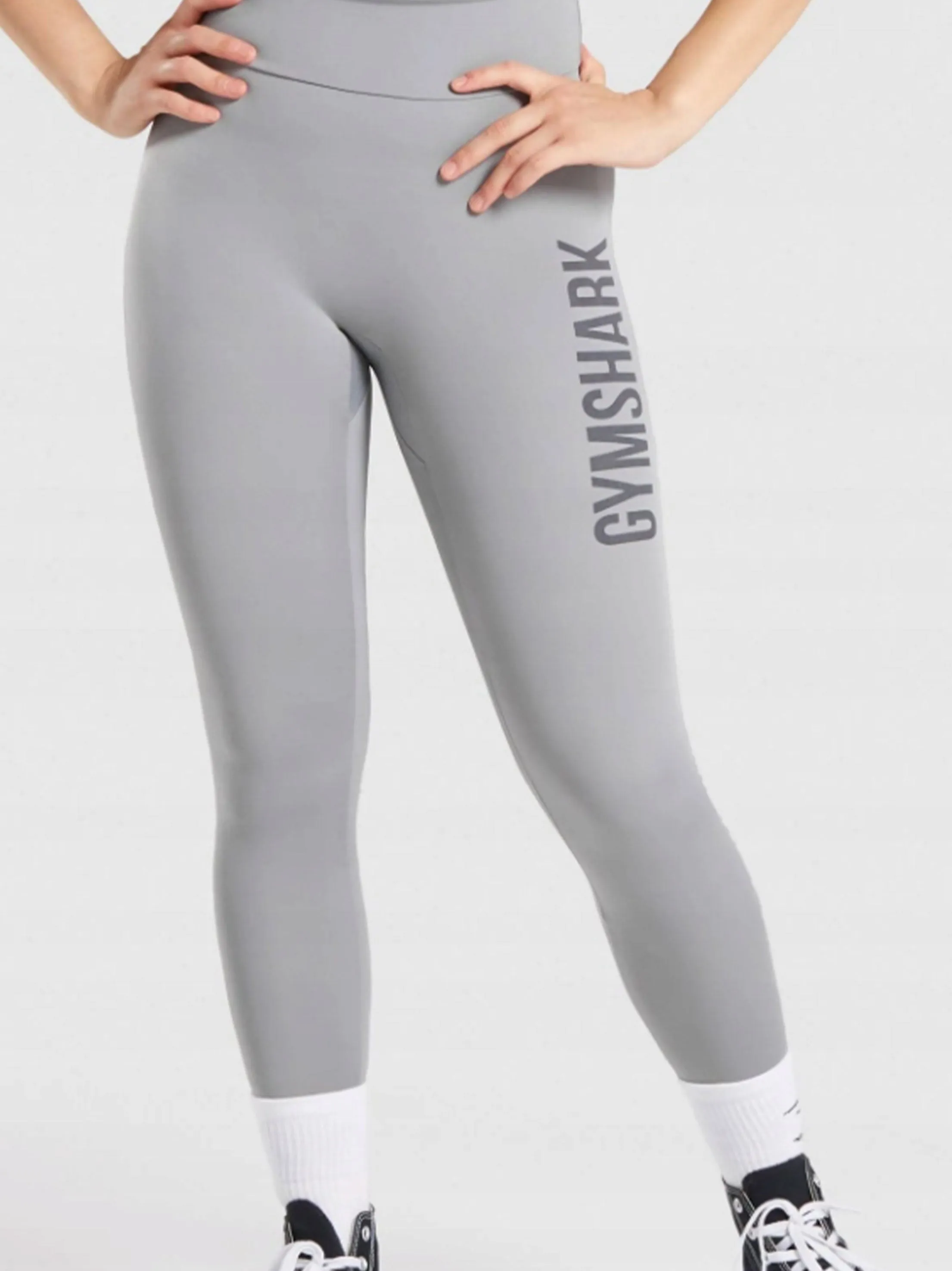 Leggings imprimés pour femme, Gris