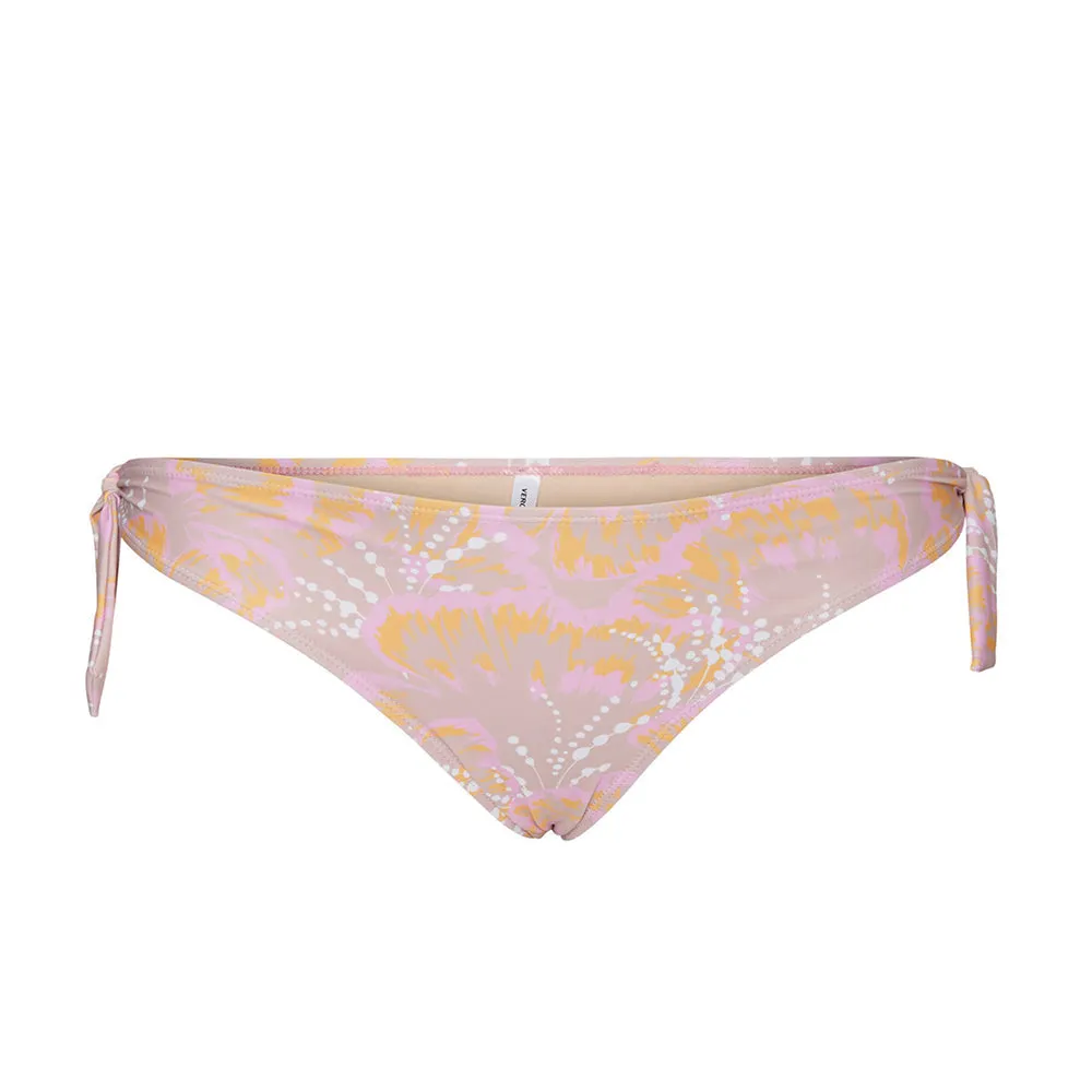 Bas de bikini imprimé à nouer latéral pour femme, Multi
